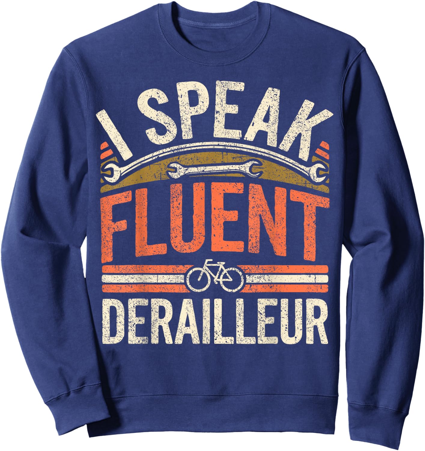 Funny Bike Mechanic Bike Repair Bicycle Mechanic Sweatshirt - Sweatshirt | Navy