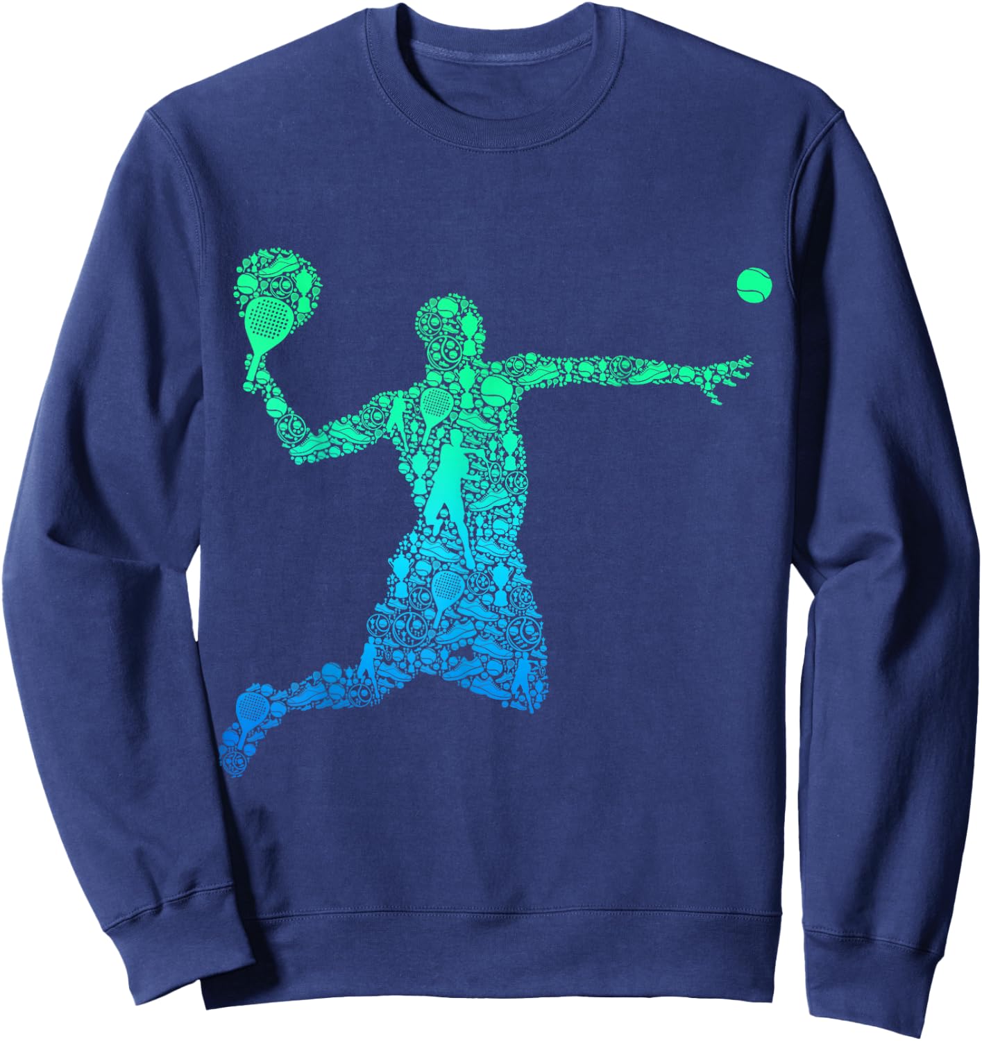 Padel Player Paddleball Men Kids Boys Sweatshirt - Sweatshirt | Navy