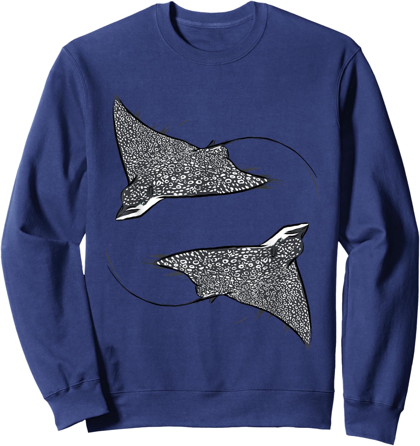 Speckled Eagle Ray Sweatshirt - Sweatshirt | Navy