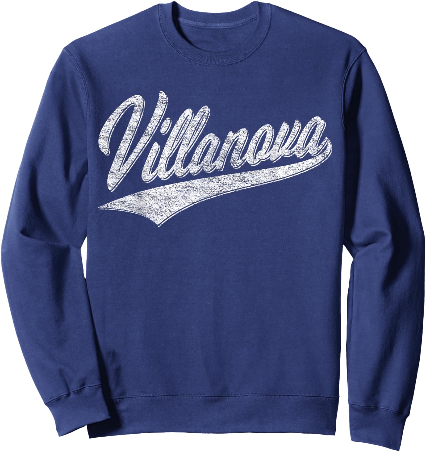 Villanova Pennsylvania Varsity Script Jersey Style Sweatshirt - Sweatshirt | Navy
