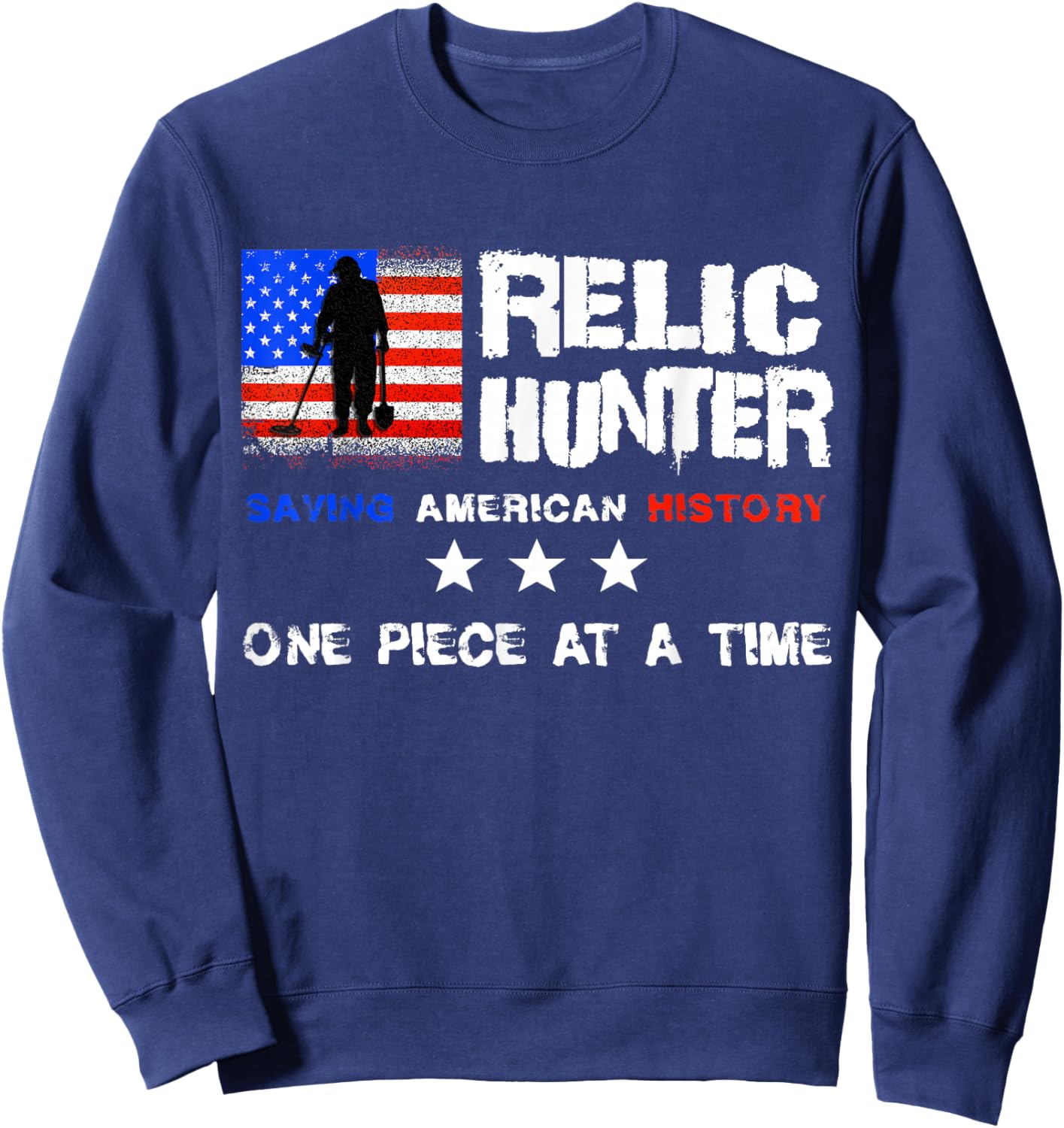 Metal Detecting Metal Detector Metal Detectorist Sweatshirt - Sweatshirt | Navy