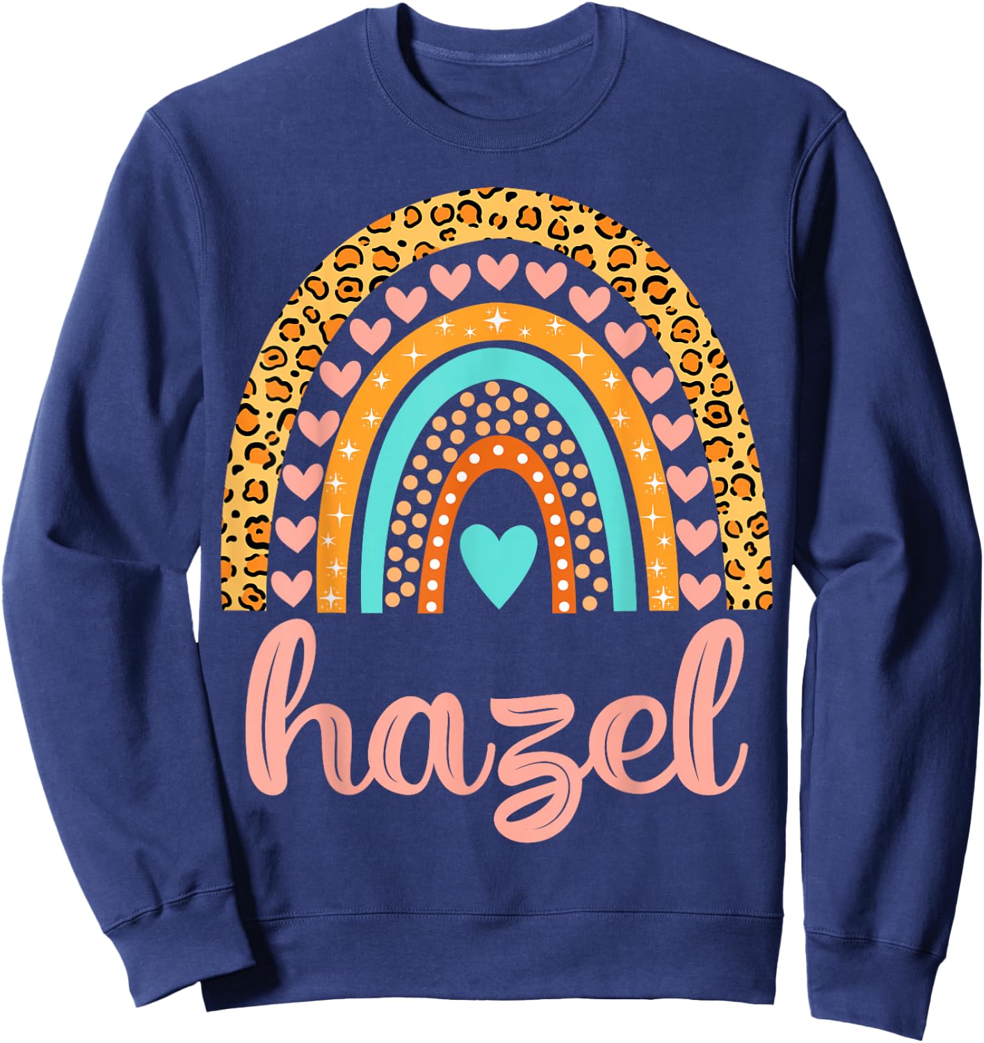 Hazel Hazel Name Birthday Shirt Gift Sweatshirt - Sweatshirt | Navy