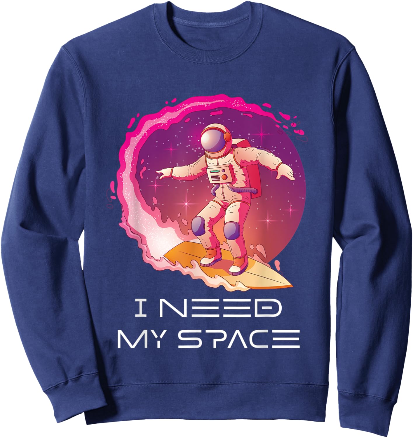 Milky Way Stars Sweatshirt - Sweatshirt | Navy