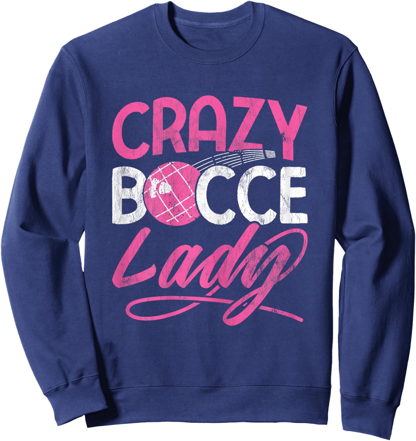 Crazy Bocce Ball Sweatshirt - Sweatshirt | Navy