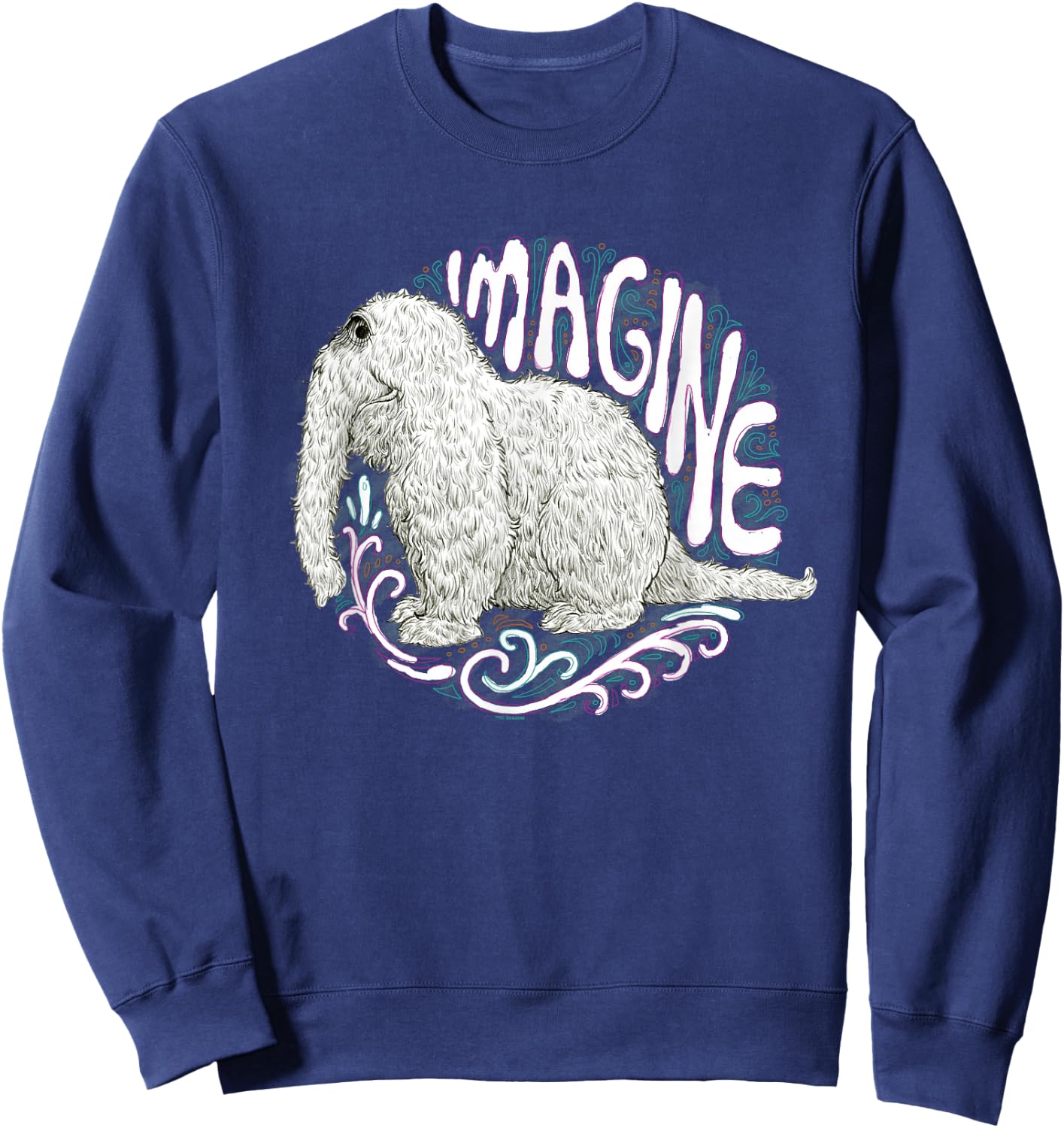 Sesame Street Snuffleupagus Imagine Sweatshirt - Sweatshirt | Navy