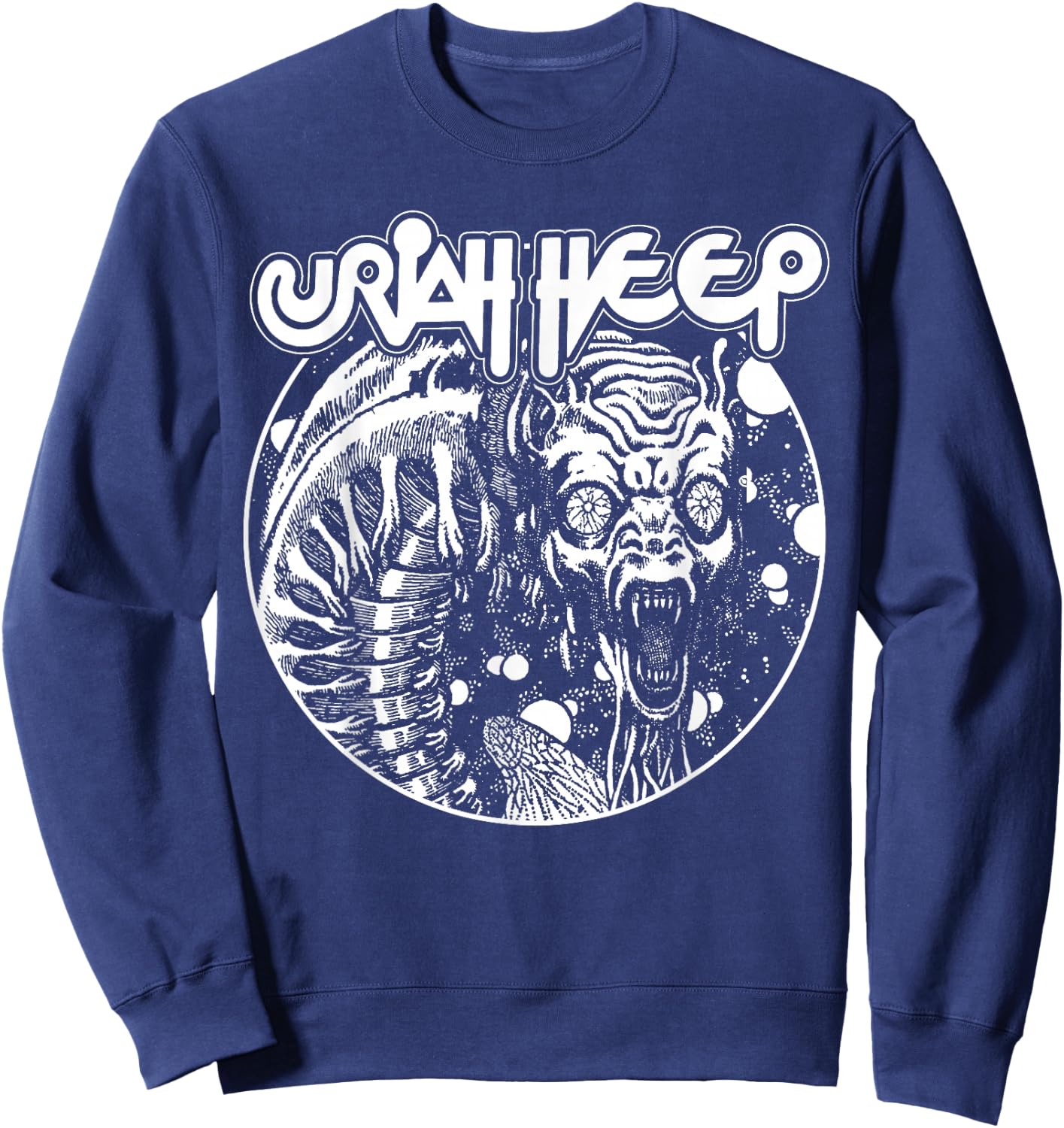 Uriah Heap - Winged Worm Sweatshirt - Sweatshirt | Navy