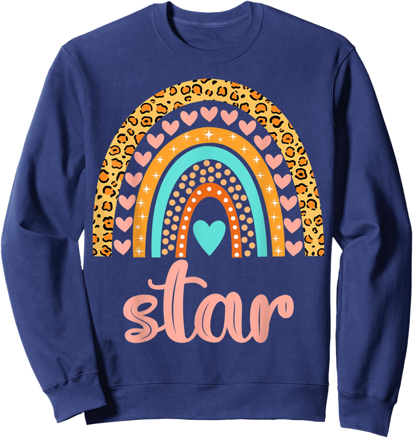 Star Star Name Birthday Shirt Gift Sweatshirt - Sweatshirt | Navy