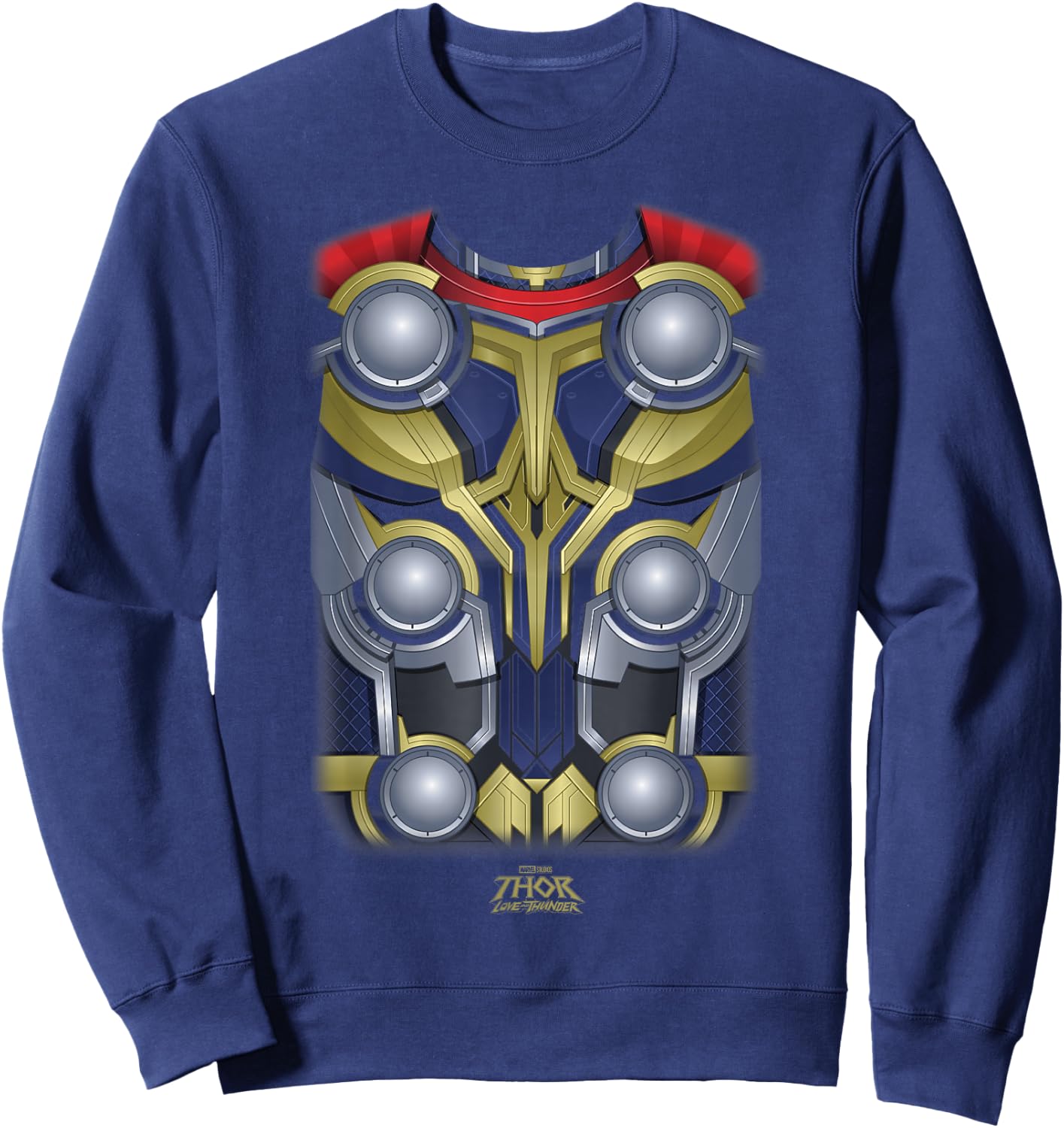 Marvel Thor: Love and Thunder Thor Halloween Costume Sweatshirt - Sweatshirt | Navy