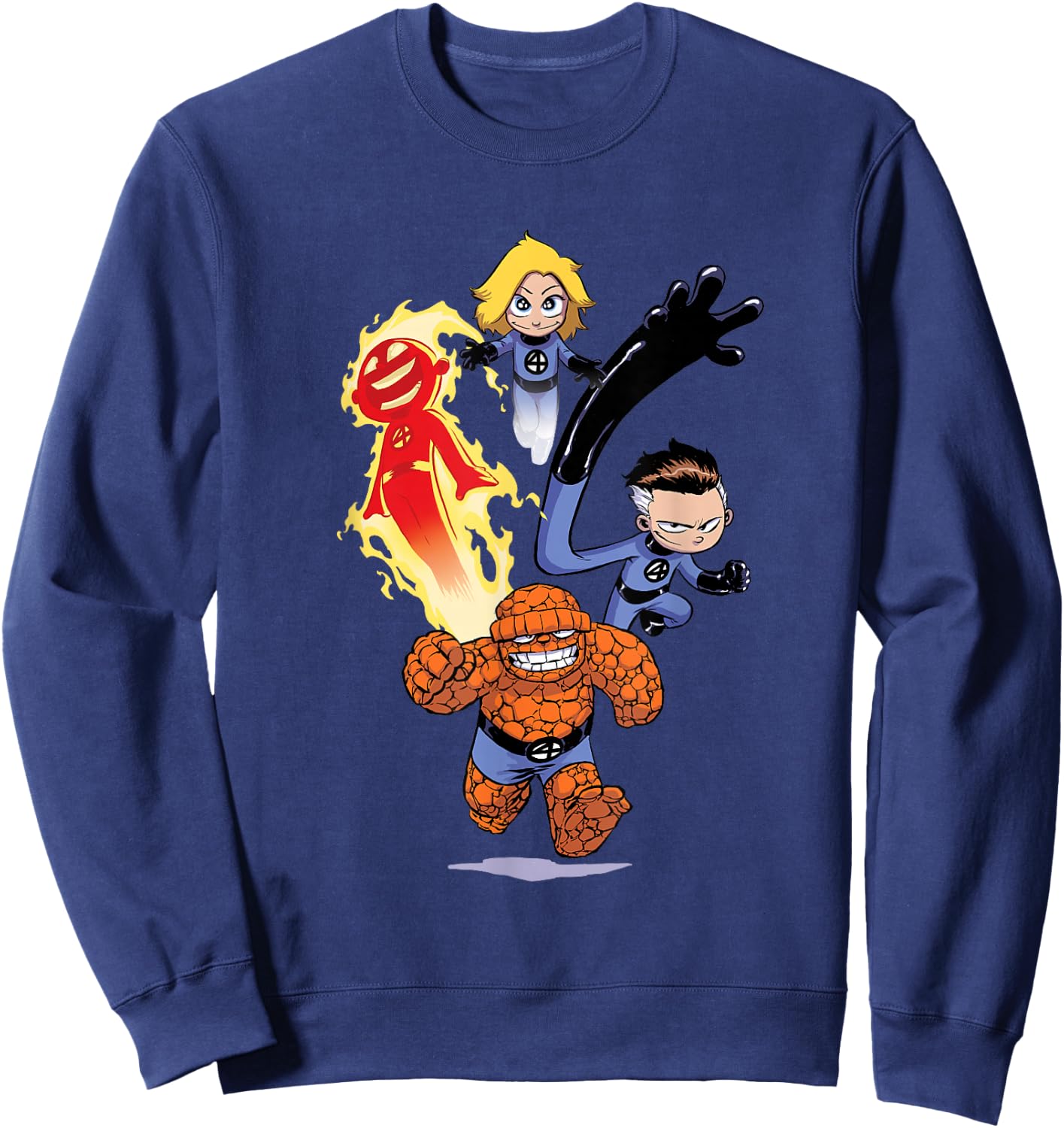 Marvel Fantastic Four Young Sweatshirt - Sweatshirt | Navy