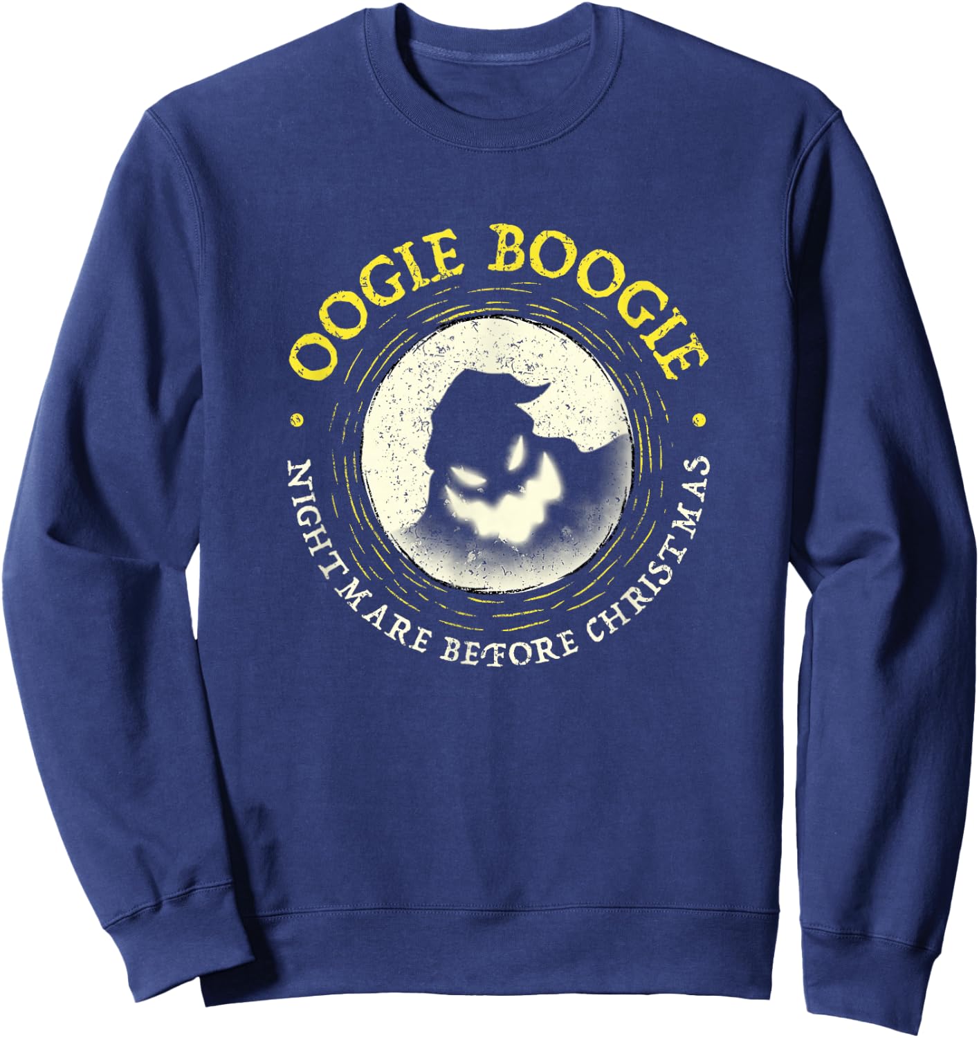 Disney - Nightmare Oogie Boogie Moon Sweatshirt - Sweatshirt | Navy