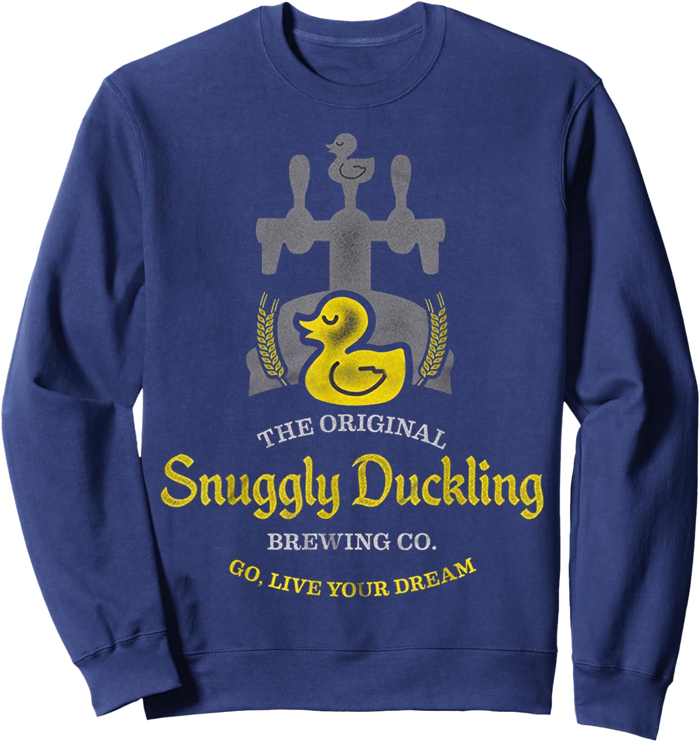 Snuggly Duckling Brewing Company Sweatshirt - Sweatshirt | Navy