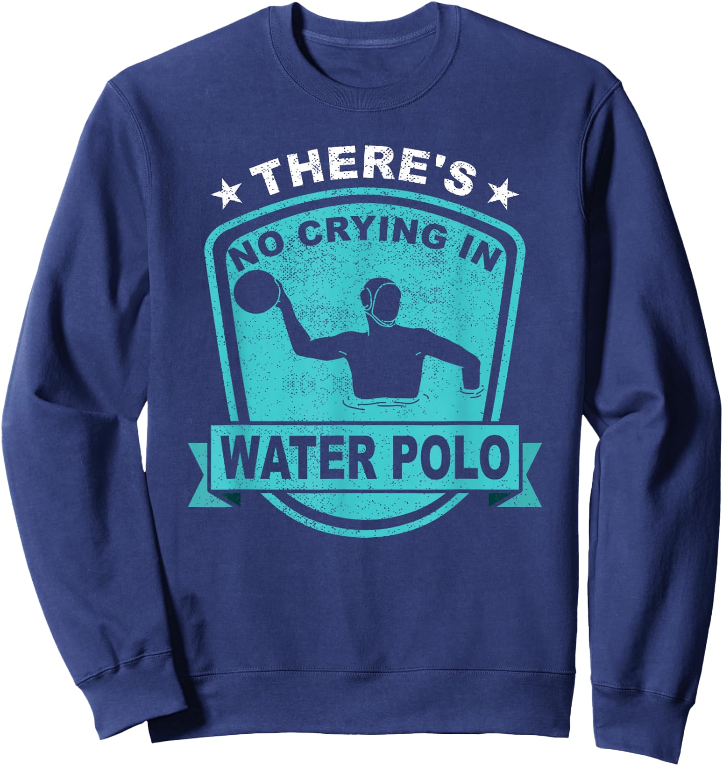 Water polo player sport water polo Sweatshirt - Sweatshirt | Navy
