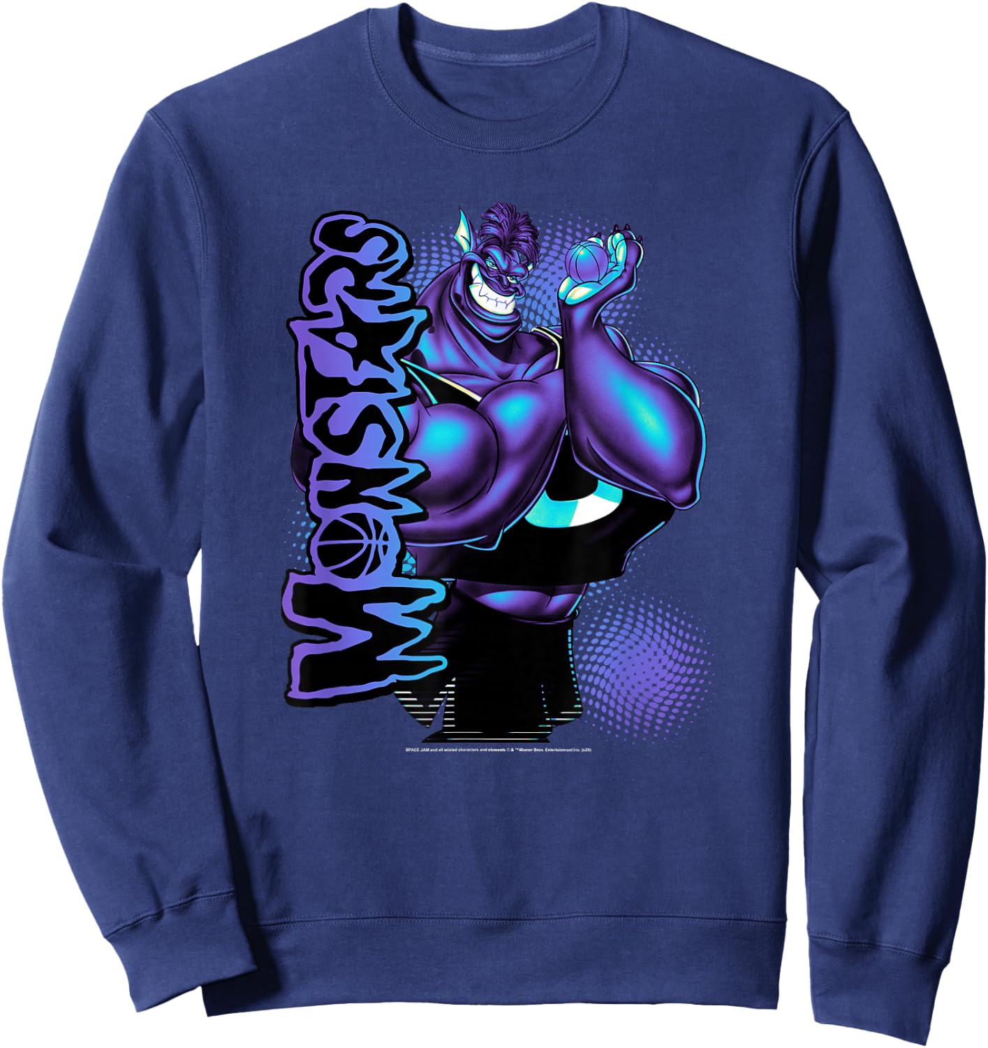 Space Jam Classic Monstars Leader Sweatshirt - Sweatshirt | Navy