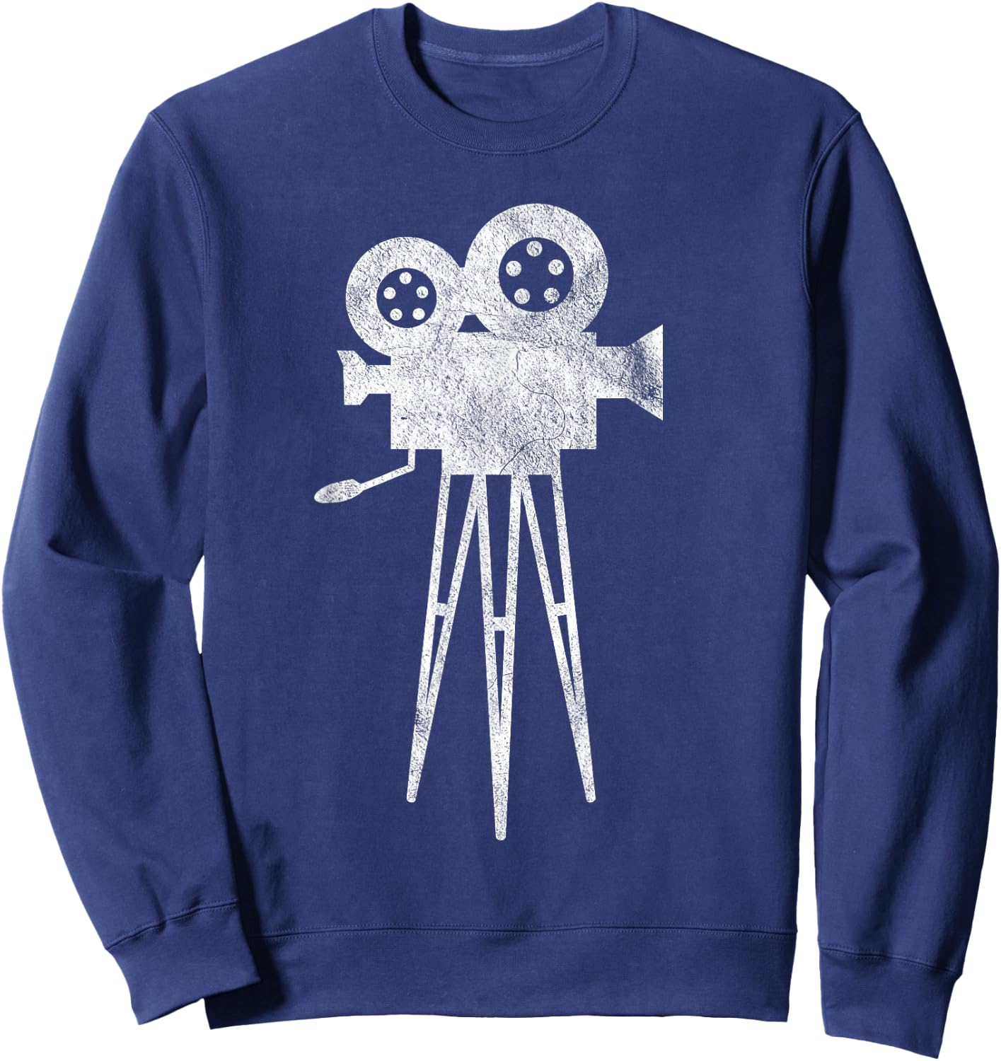 Videographer Director Video Camera Cinema Film Photo Sweatshirt - Sweatshirt | Navy
