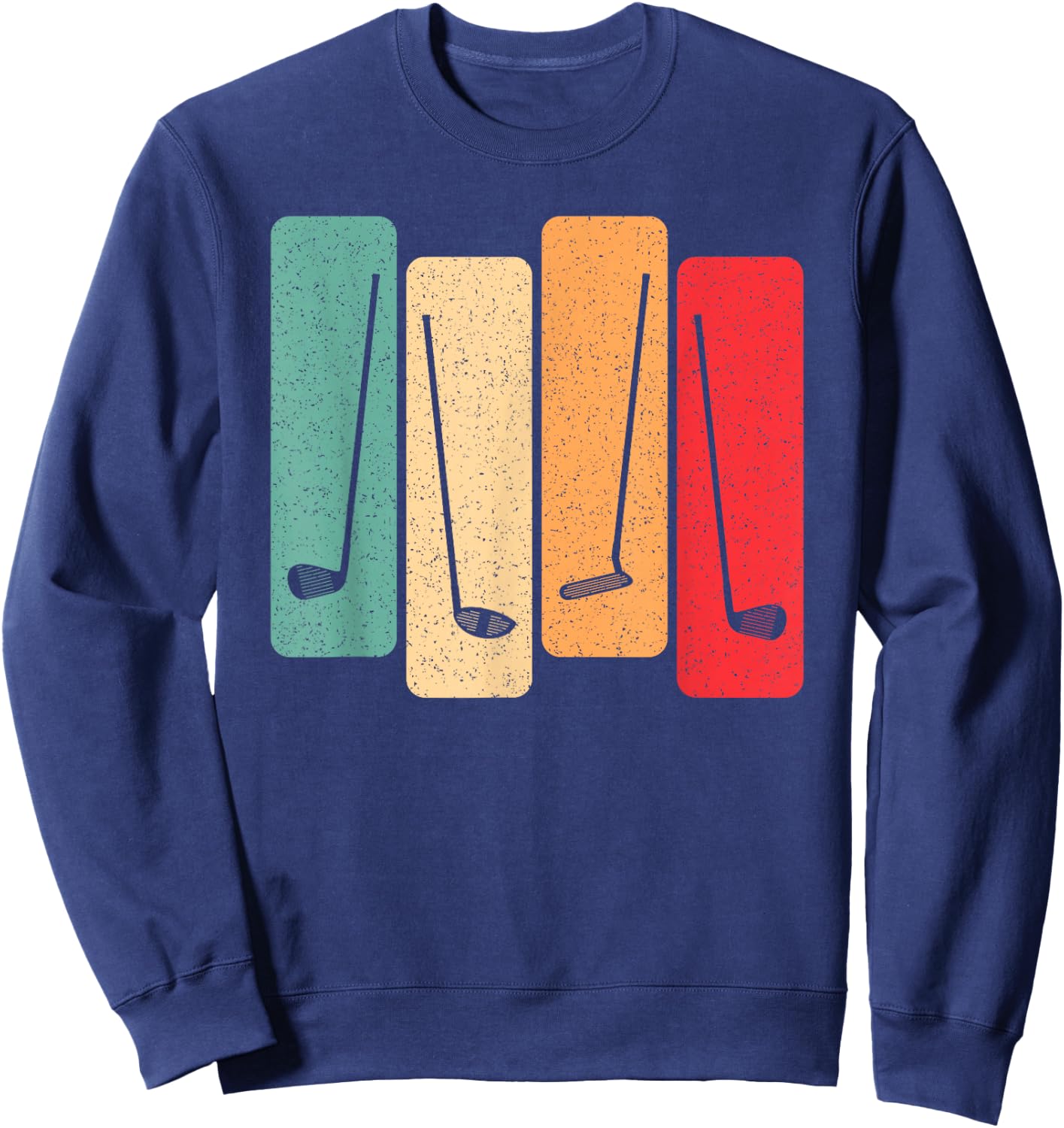 Retro Golf Vintage Golf Lover Golfer Men Women Kids Sweatshirt - Sweatshirt | Navy