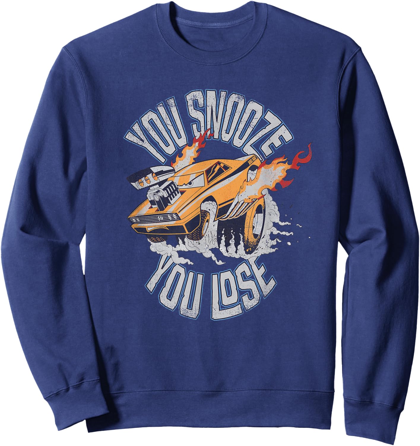 Disney and Pixar’s Cars Snot Rod You Snooze You Lose Sweatshirt - Sweatshirt | Navy