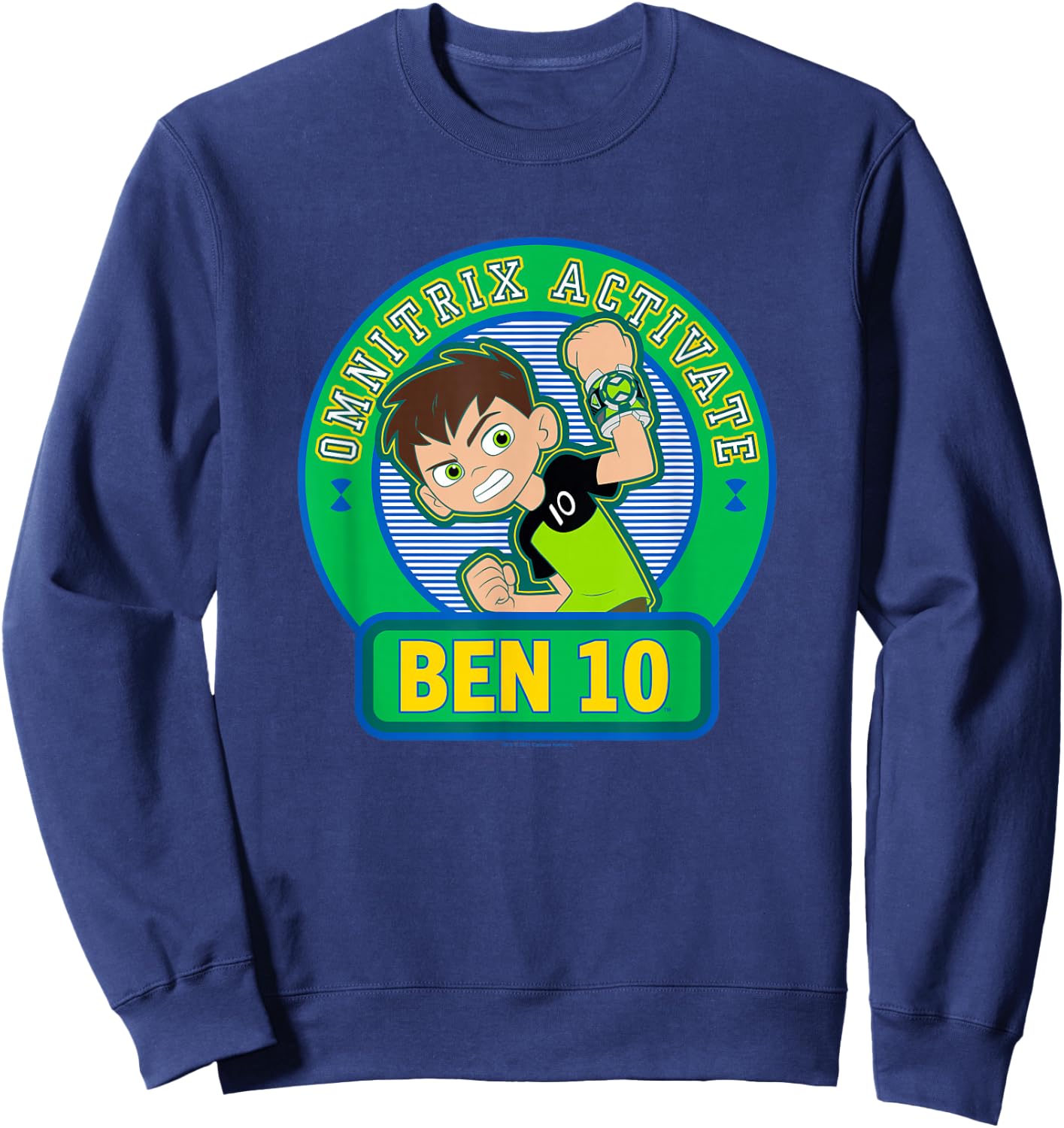 Ben 10 Omnitrix Activate Sweatshirt - Sweatshirt | Navy