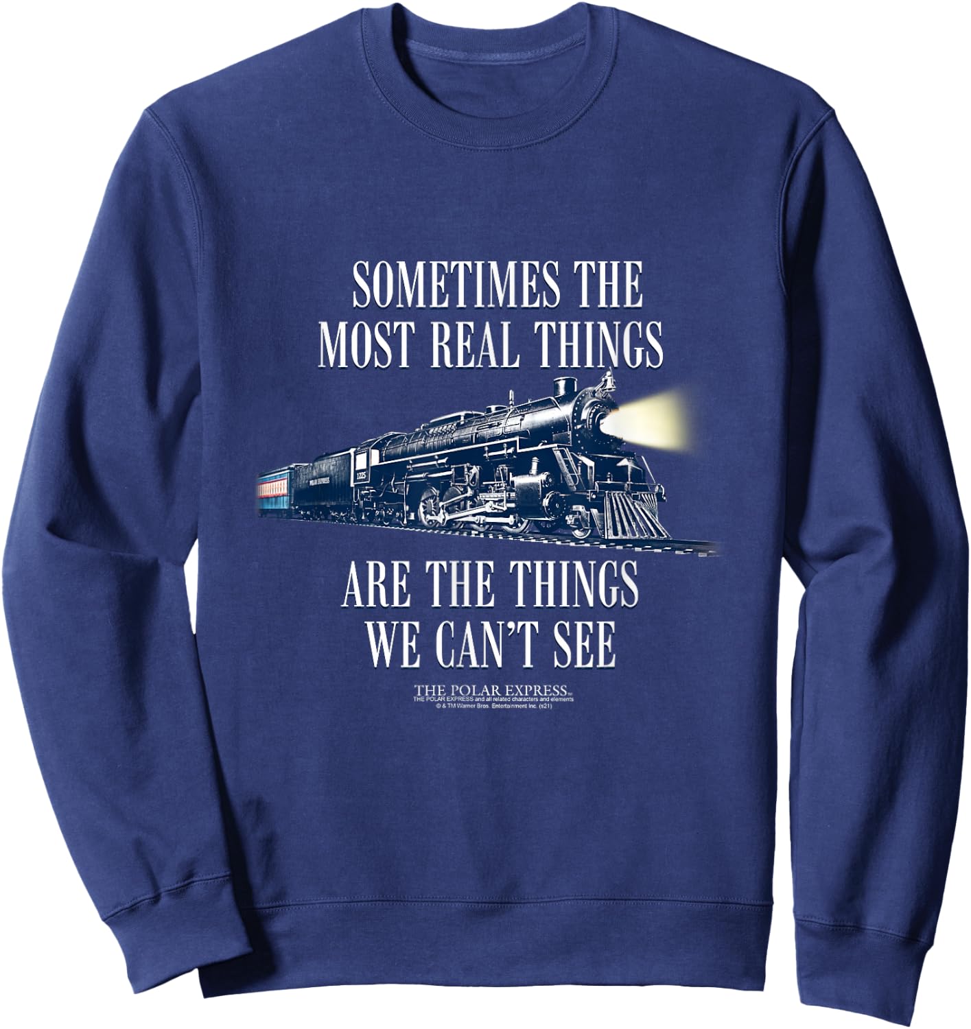 Polar Express Train Sweatshirt - Sweatshirt | Navy