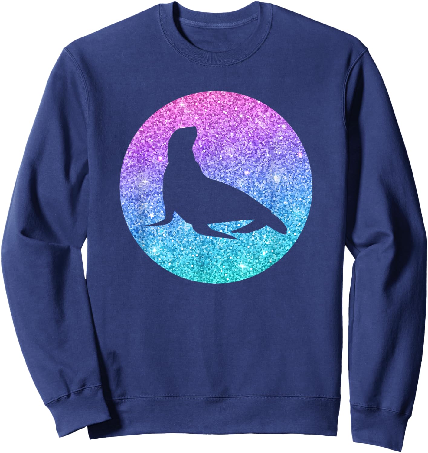 Seal Gift Girls, Teenagers and Women Sweatshirt - Sweatshirt | Navy