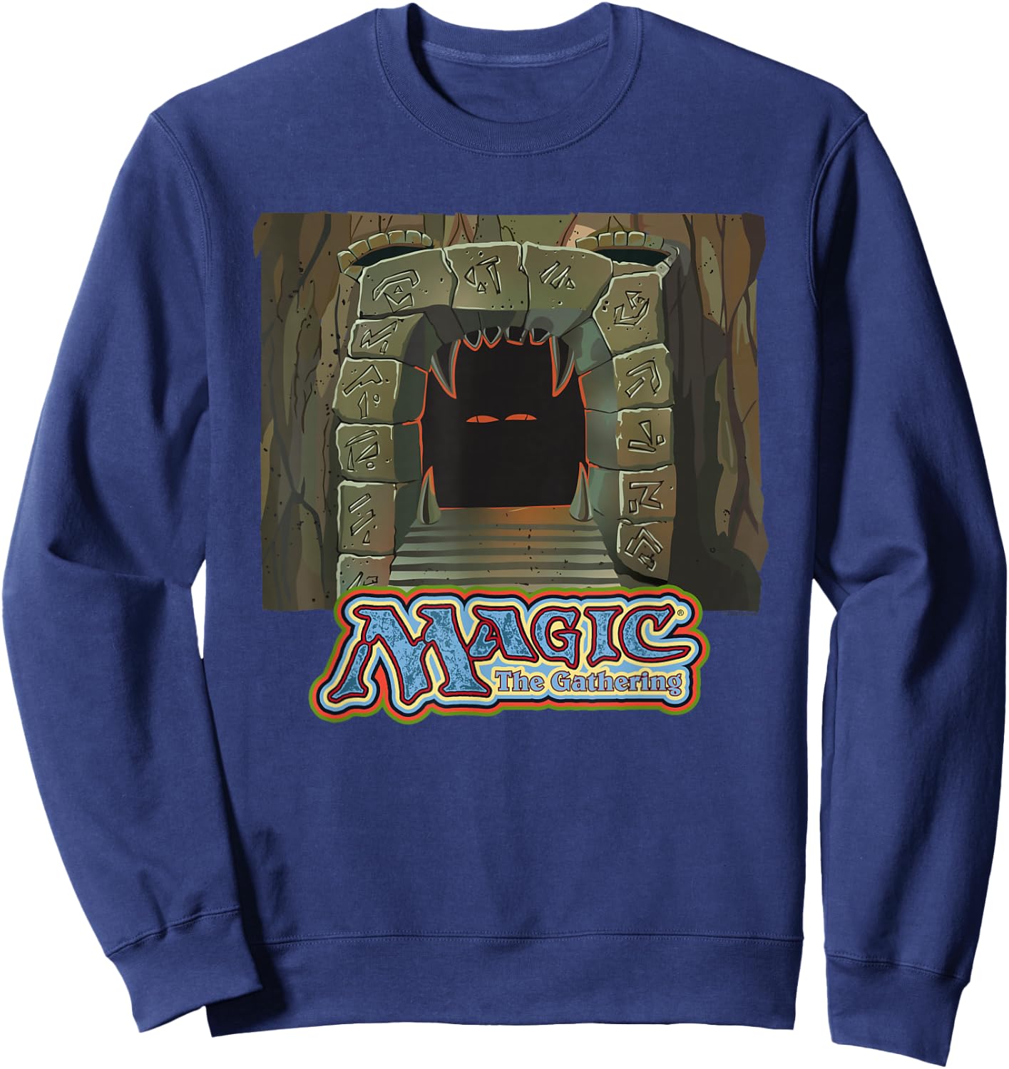 Magic: The Gathering Howling Mine Retro Card Sweatshirt - Sweatshirt | Navy