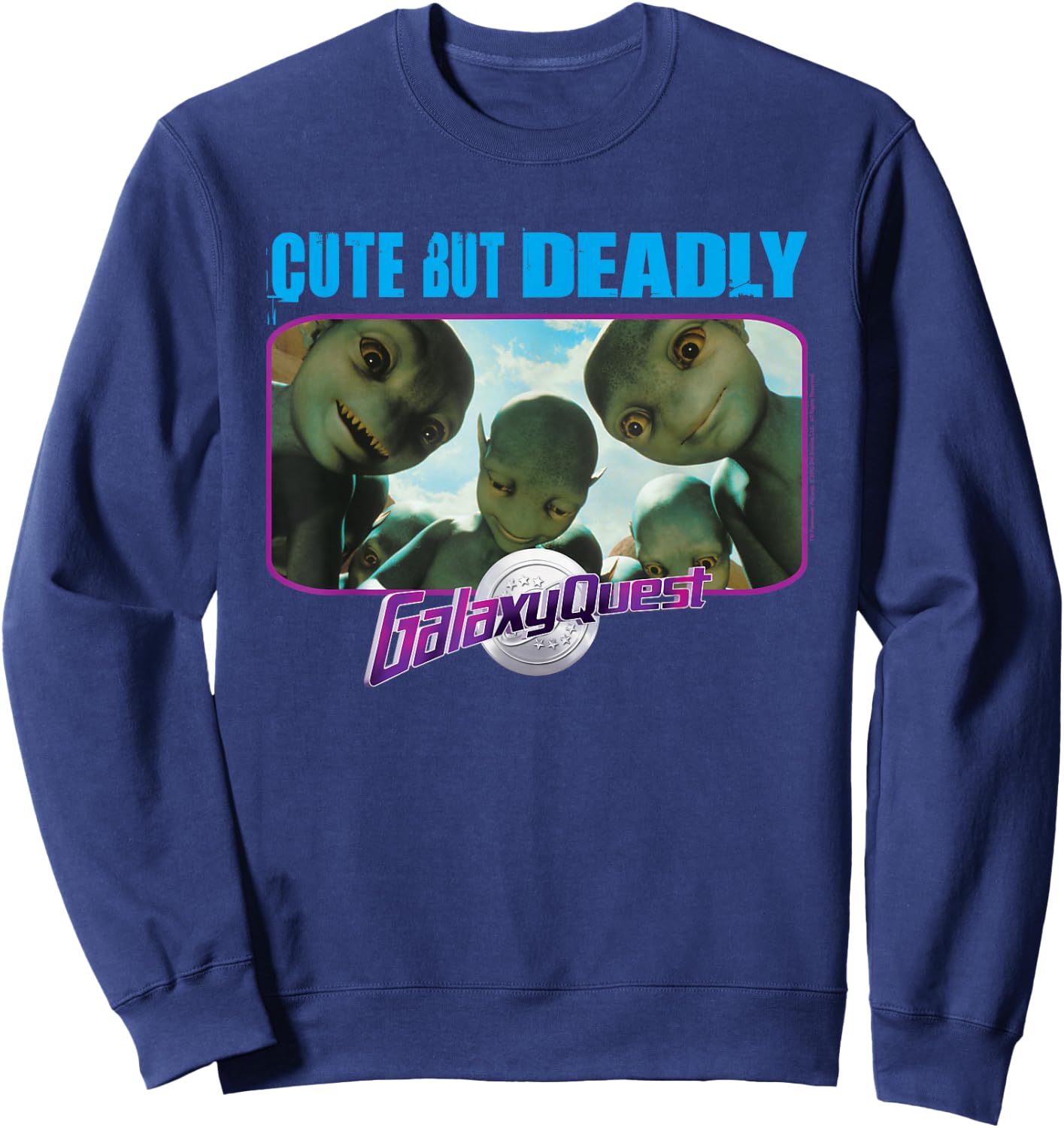 Galaxy Quest Cute But Deadly Sweatshirt - Sweatshirt | Navy