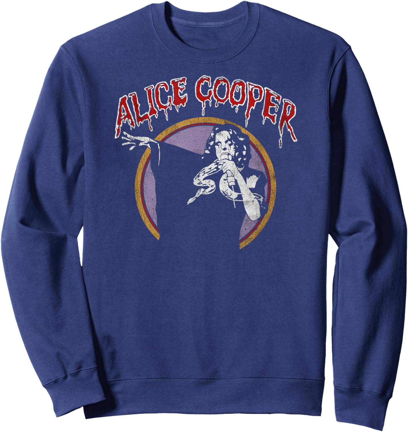 Alice Cooper – Mad House Rock Sweatshirt - Sweatshirt | Navy