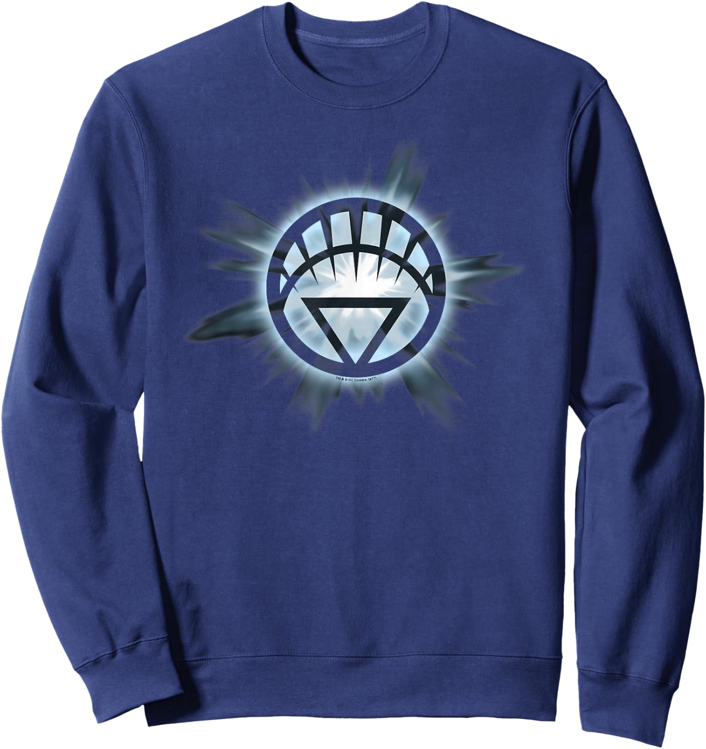 Green Lantern White Glow Sweatshirt - Sweatshirt | Navy
