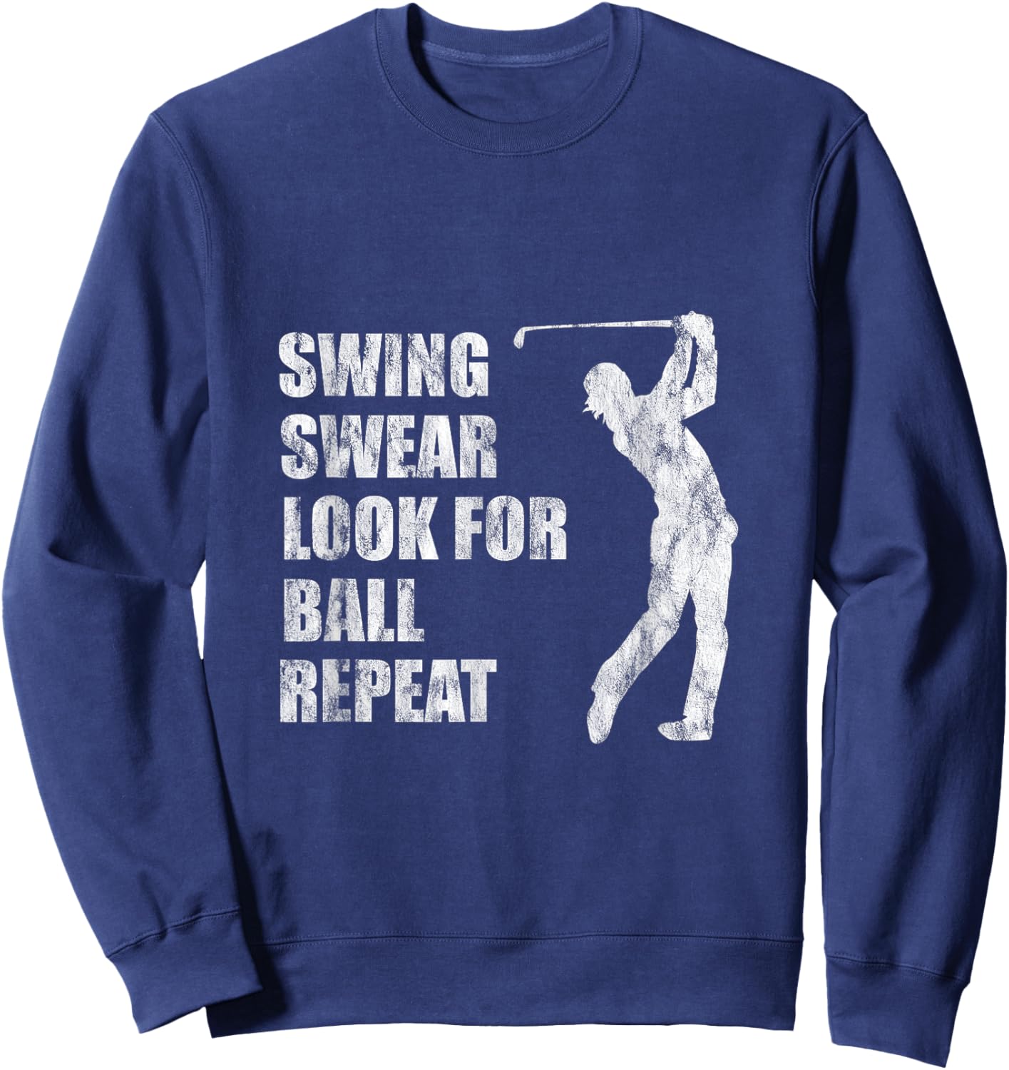 Swing Swear Look For Ball Repeat Sweatshirt - Sweatshirt | Navy