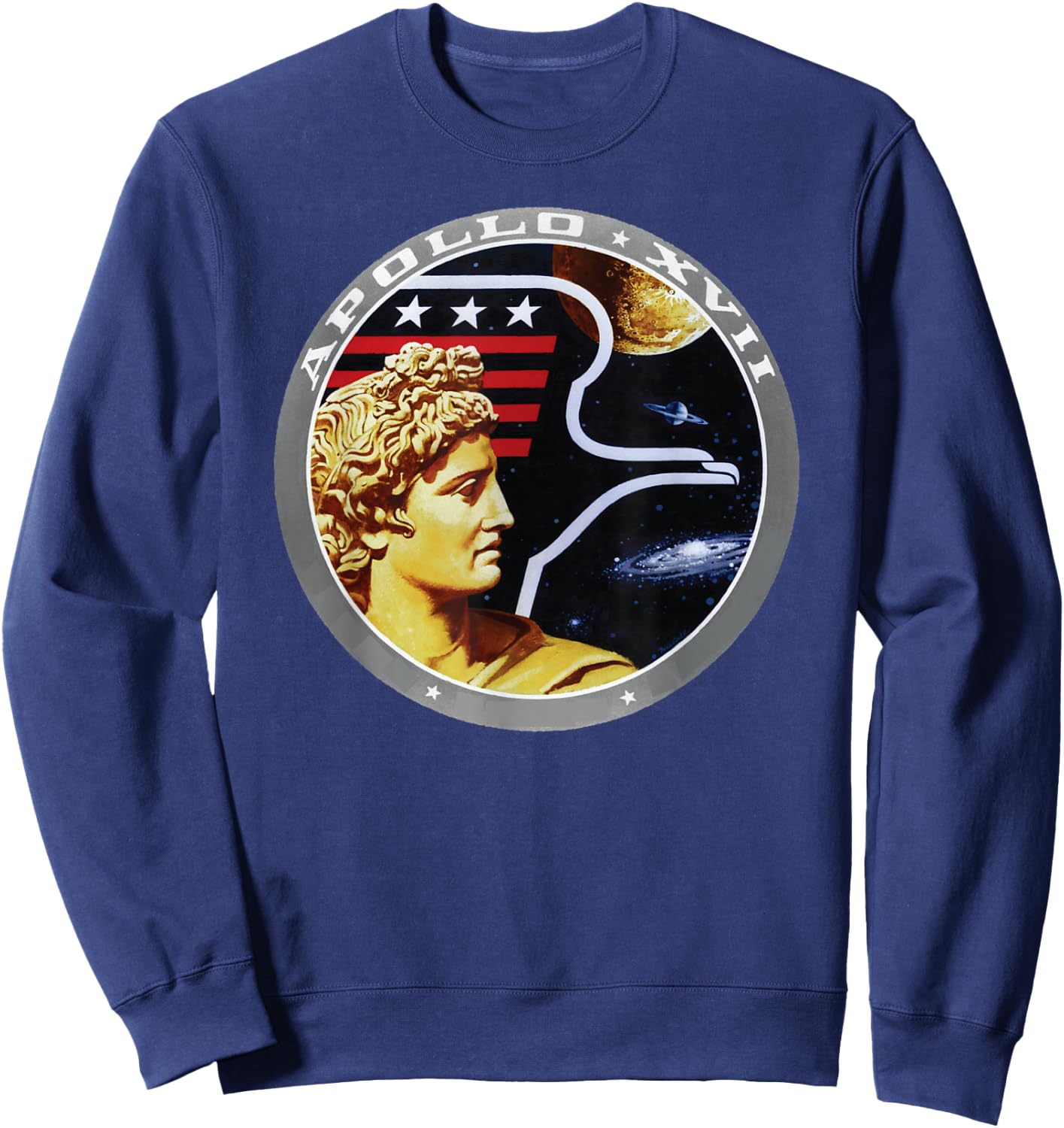 NASA Apollo 17 Sweatshirt - Sweatshirt | Navy