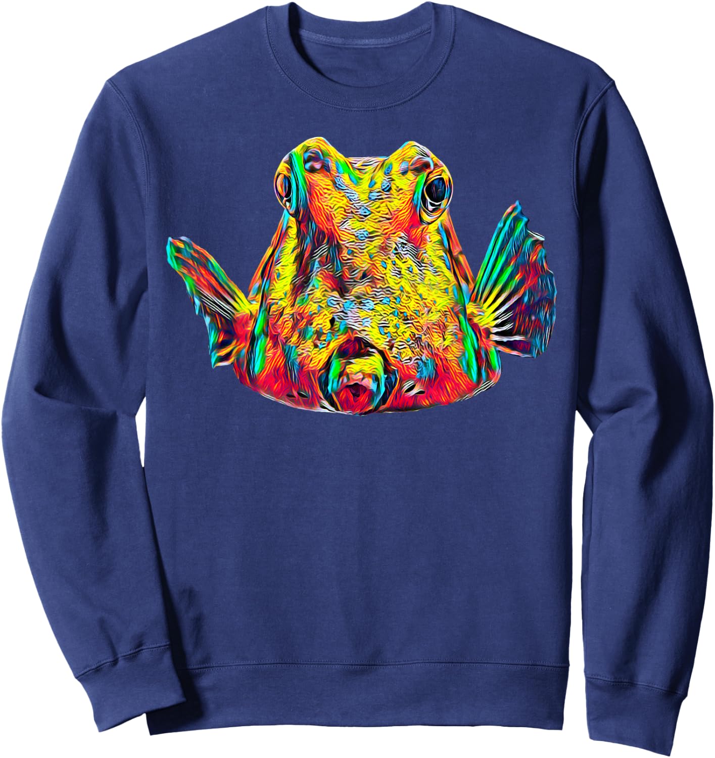 Longhorn Cowfish Sweatshirt - Sweatshirt | Navy