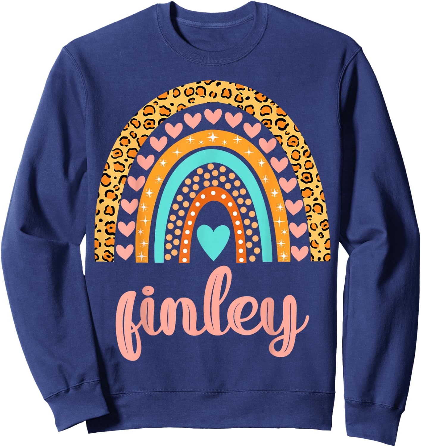 Finley Finley Name Birthday Shirt Gift Sweatshirt - Sweatshirt | Navy