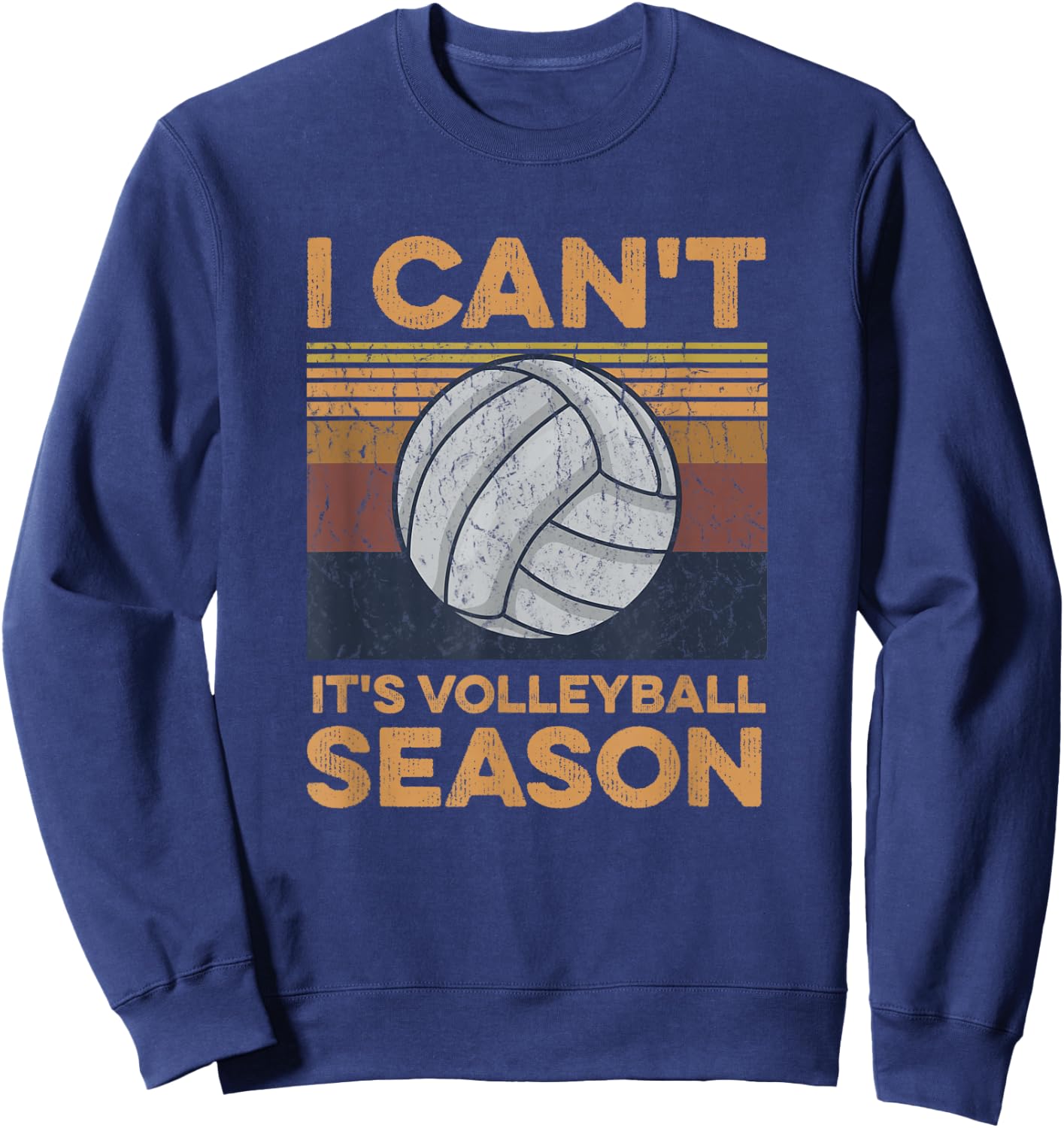 Volleyball Team Quote for a Volleyball Player Sweatshirt - Sweatshirt | Navy