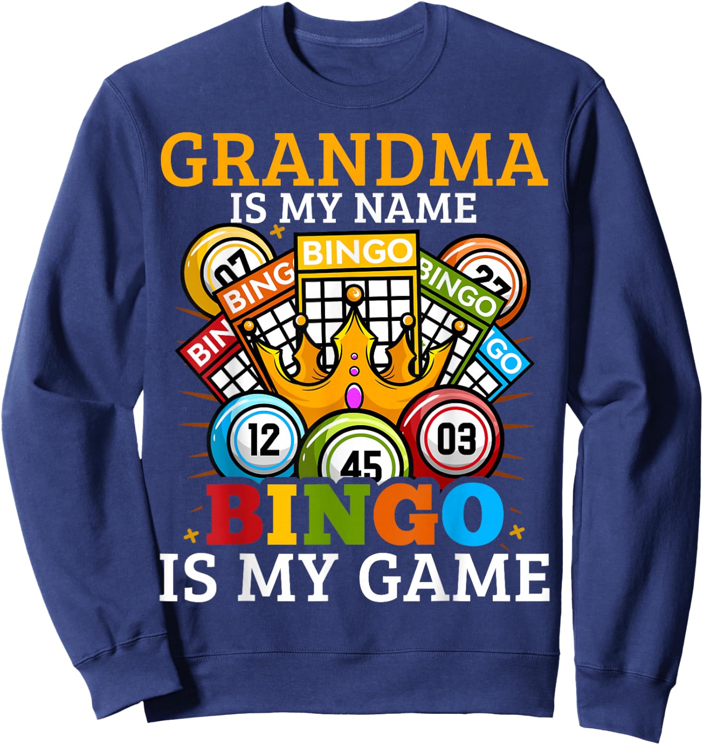 Bingo Sweatshirt - Sweatshirt | Navy
