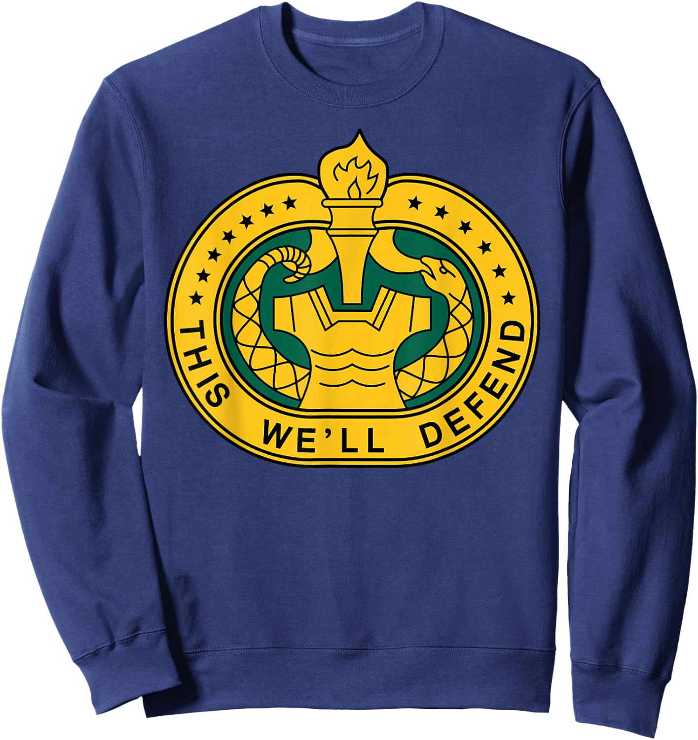 Drill Sergeant Identification Badge - US Army Sweatshirt - Sweatshirt | Navy