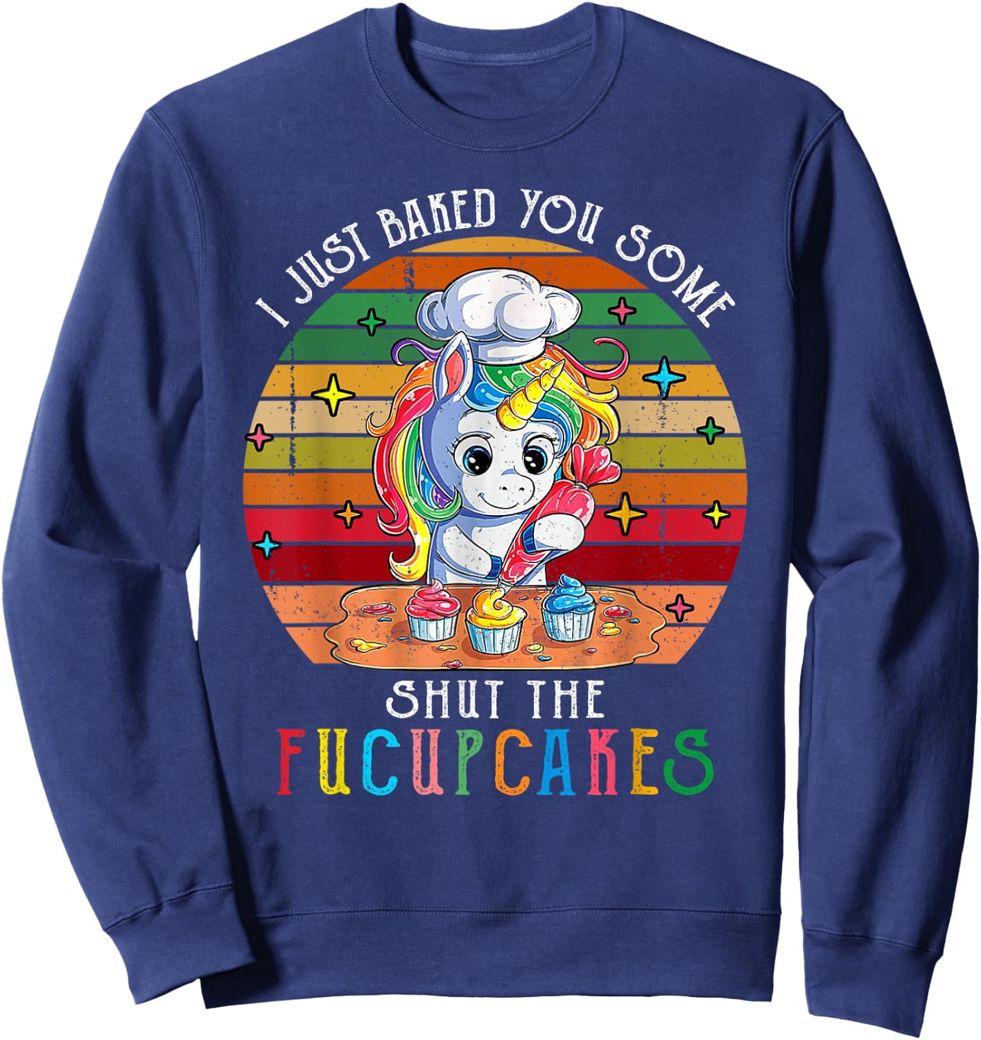 Fuckwads Twatwaffles And Cuntcakes Are Not Tolerated Here Sweatshirt - Sweatshirt | Navy