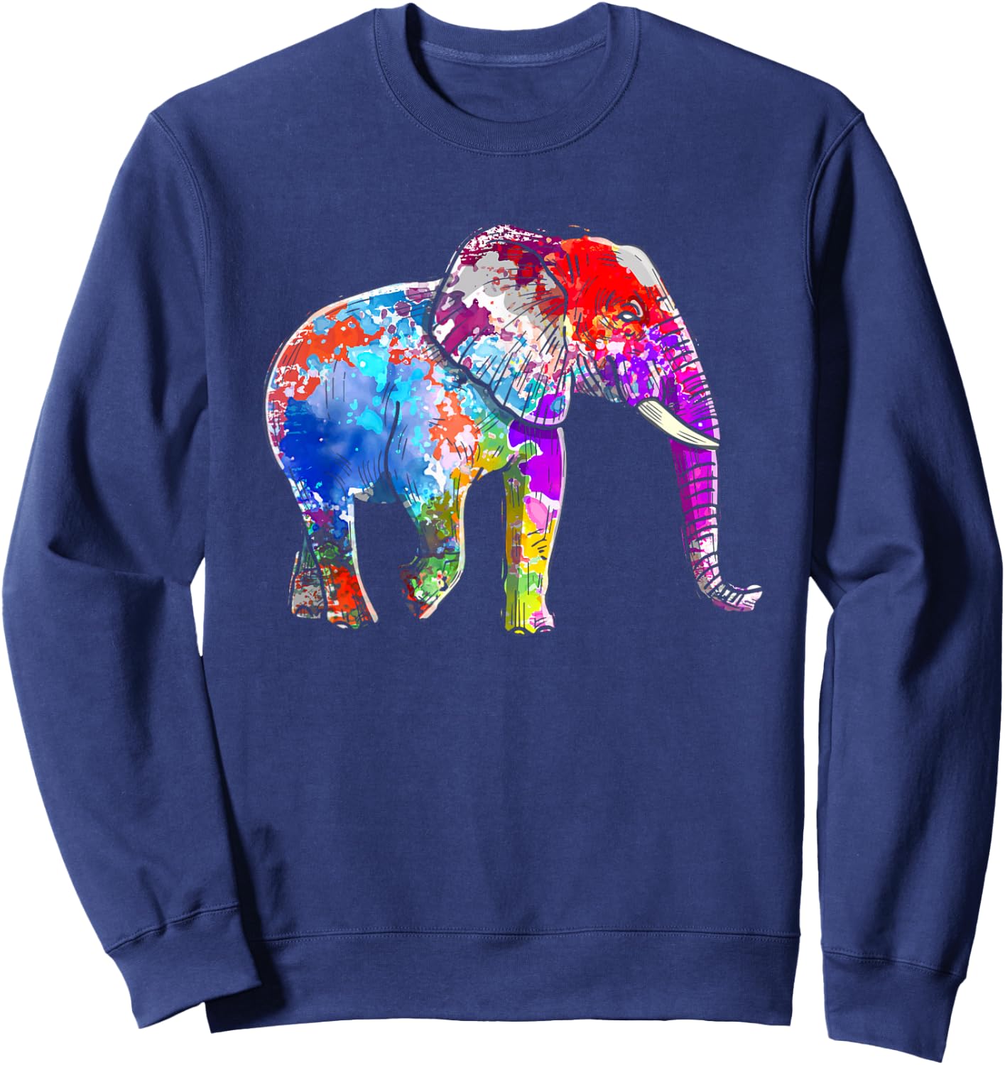 Elephant Boys Pachyderm Men Girls Sweatshirt - Sweatshirt | Navy