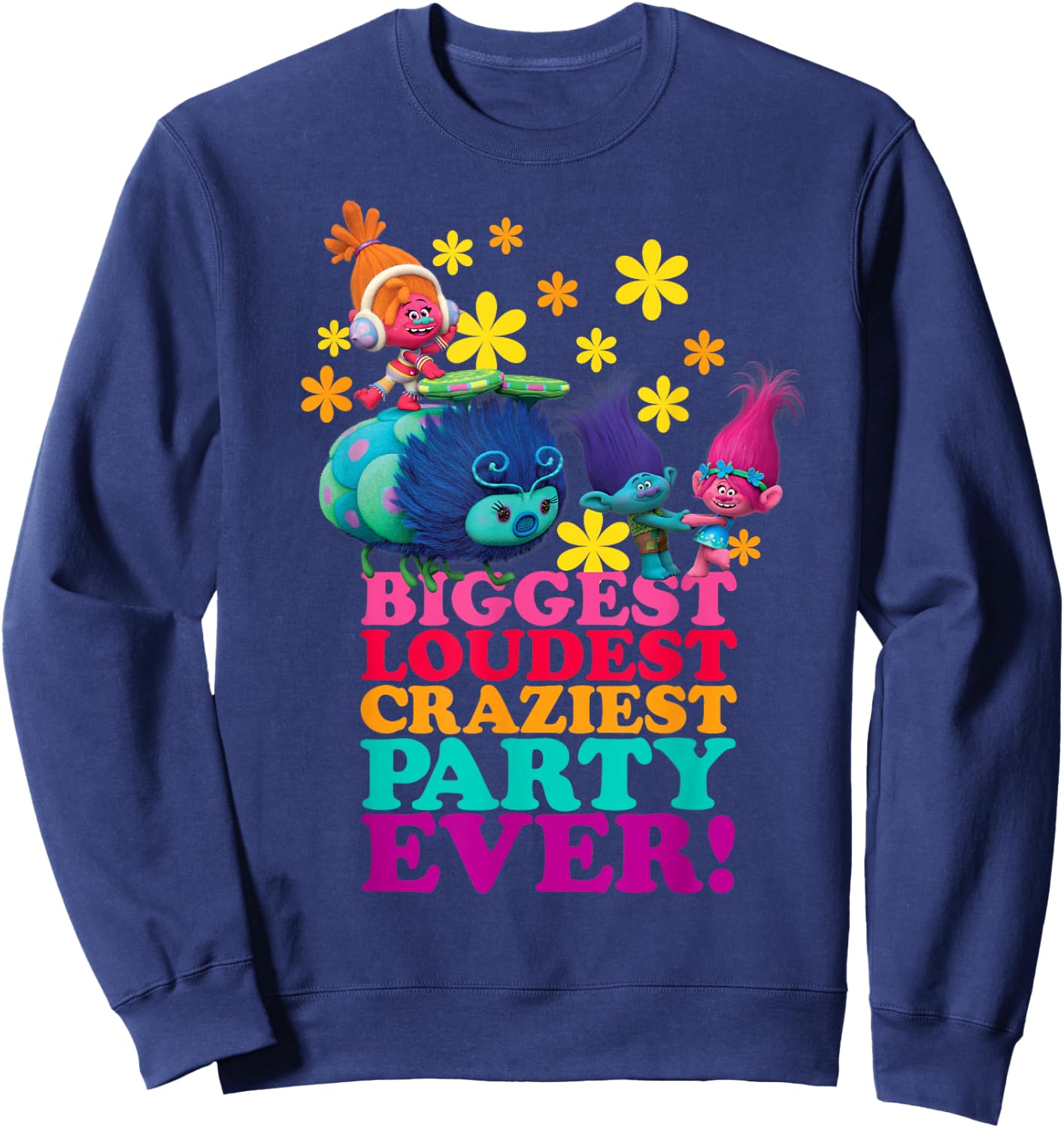 DreamWorks' Trolls Character Party Sweatshirt - Sweatshirt | Navy