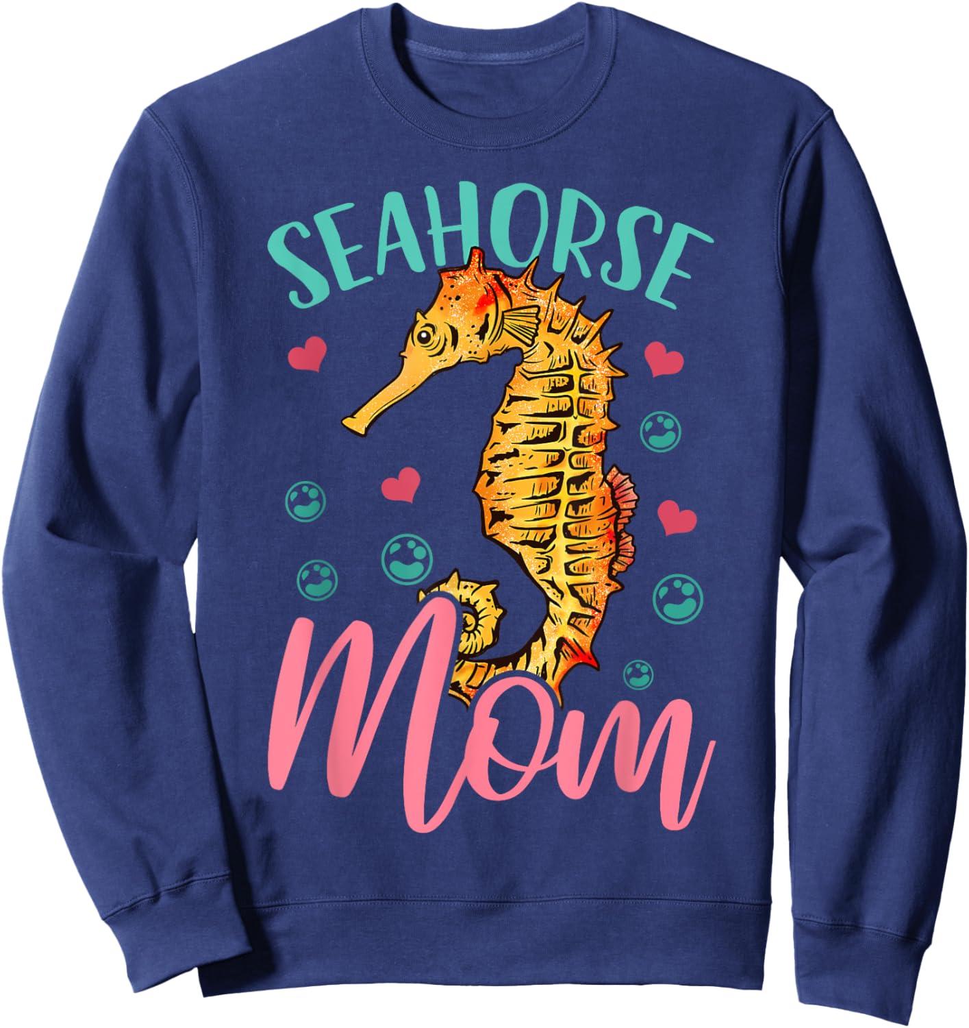 Seahorse Mom Sweatshirt - Sweatshirt | Navy