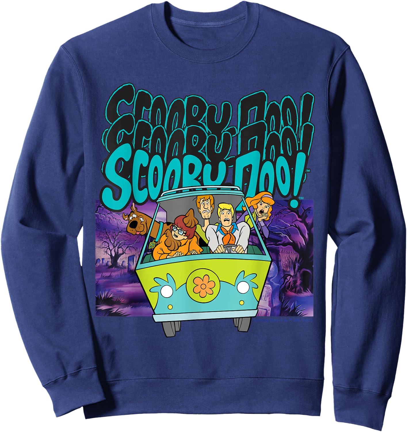 Scooby Doo! Scooby Doo! Scooby Doo! Sweatshirt - Sweatshirt | Navy