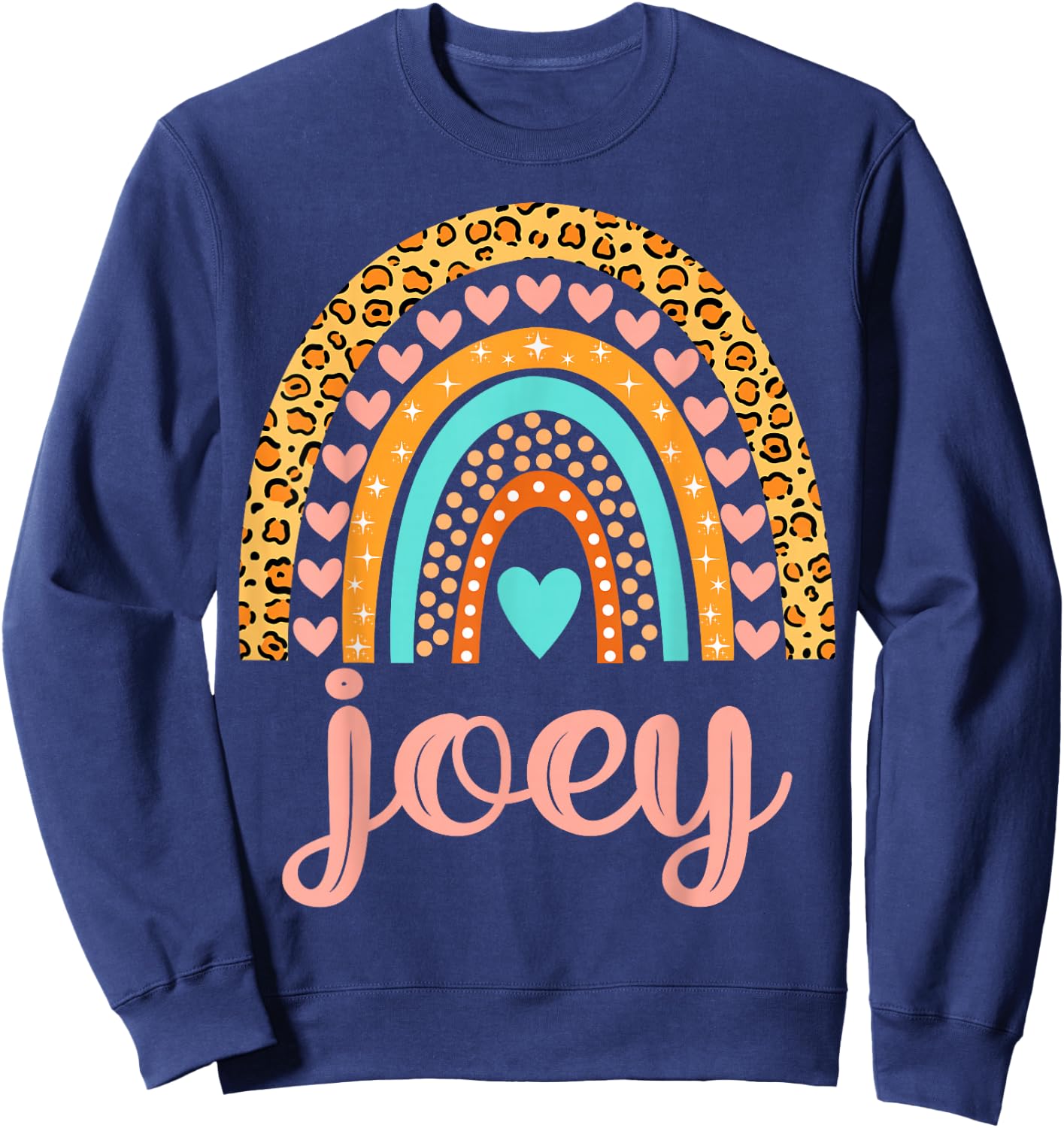 Joey Joey Name Birthday Shirt Gift Sweatshirt - Sweatshirt | Navy