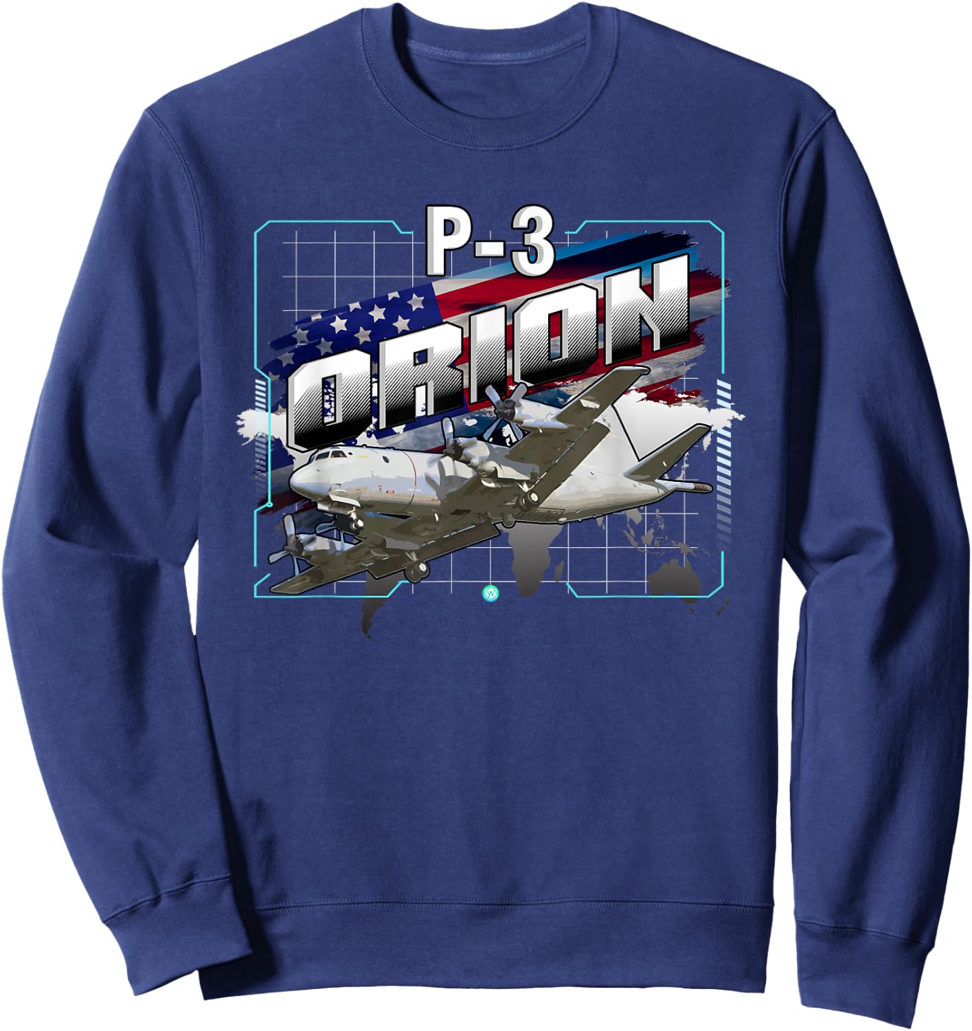 P-3 Orion Maritime Patrol Gift Sweatshirt - Sweatshirt | Navy