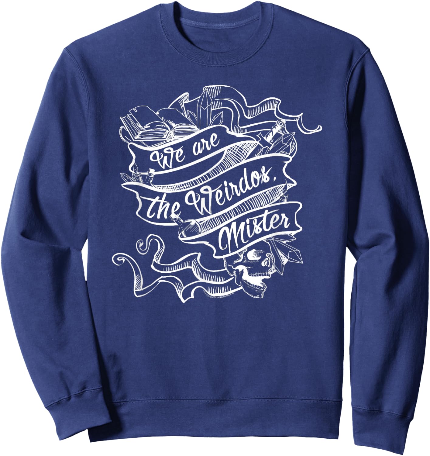 The Craft We are the Weirdos Mister Sweatshirt - Sweatshirt | Navy