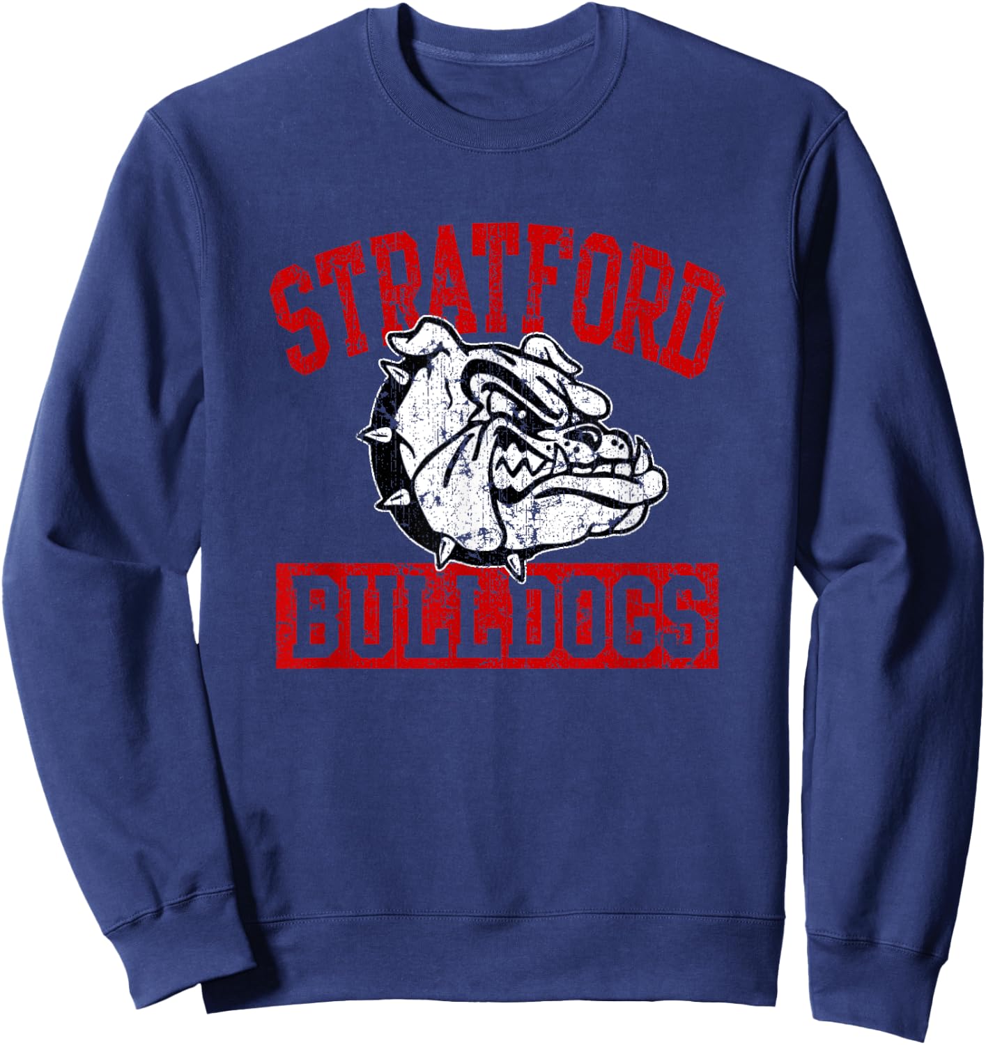 Stratford Bulldogs Vintage Sweatshirt - Sweatshirt | Navy