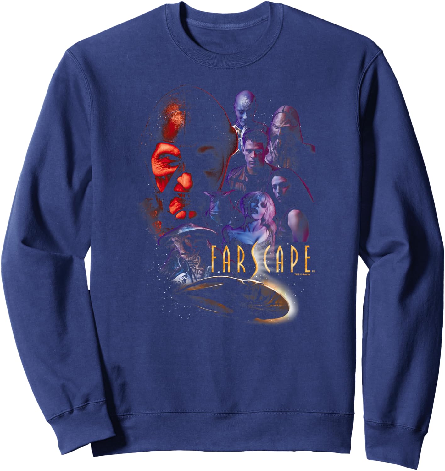 Farscape Criminally Epic Sweatshirt - Sweatshirt | Navy