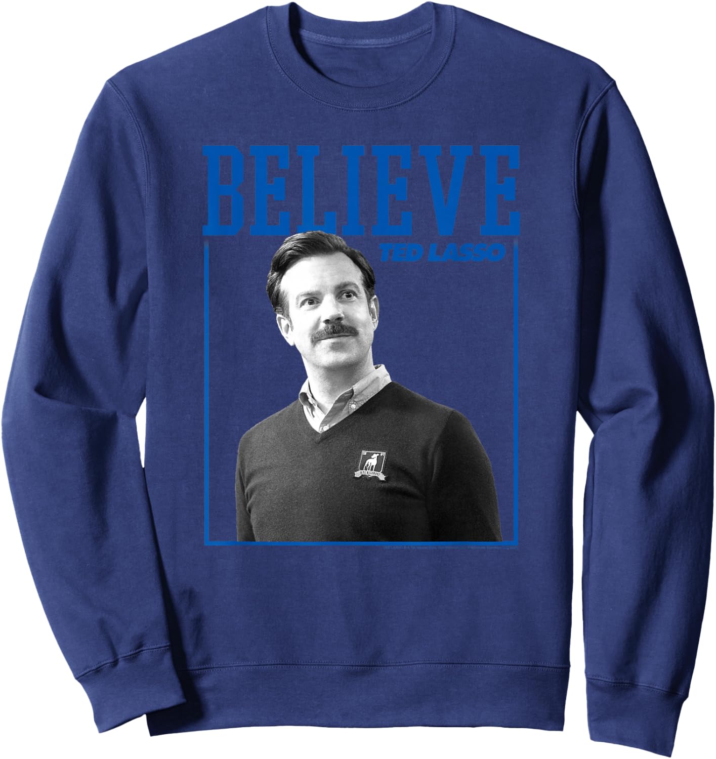 Ted Lasso Believe Photo Sweatshirt - Sweatshirt | Navy
