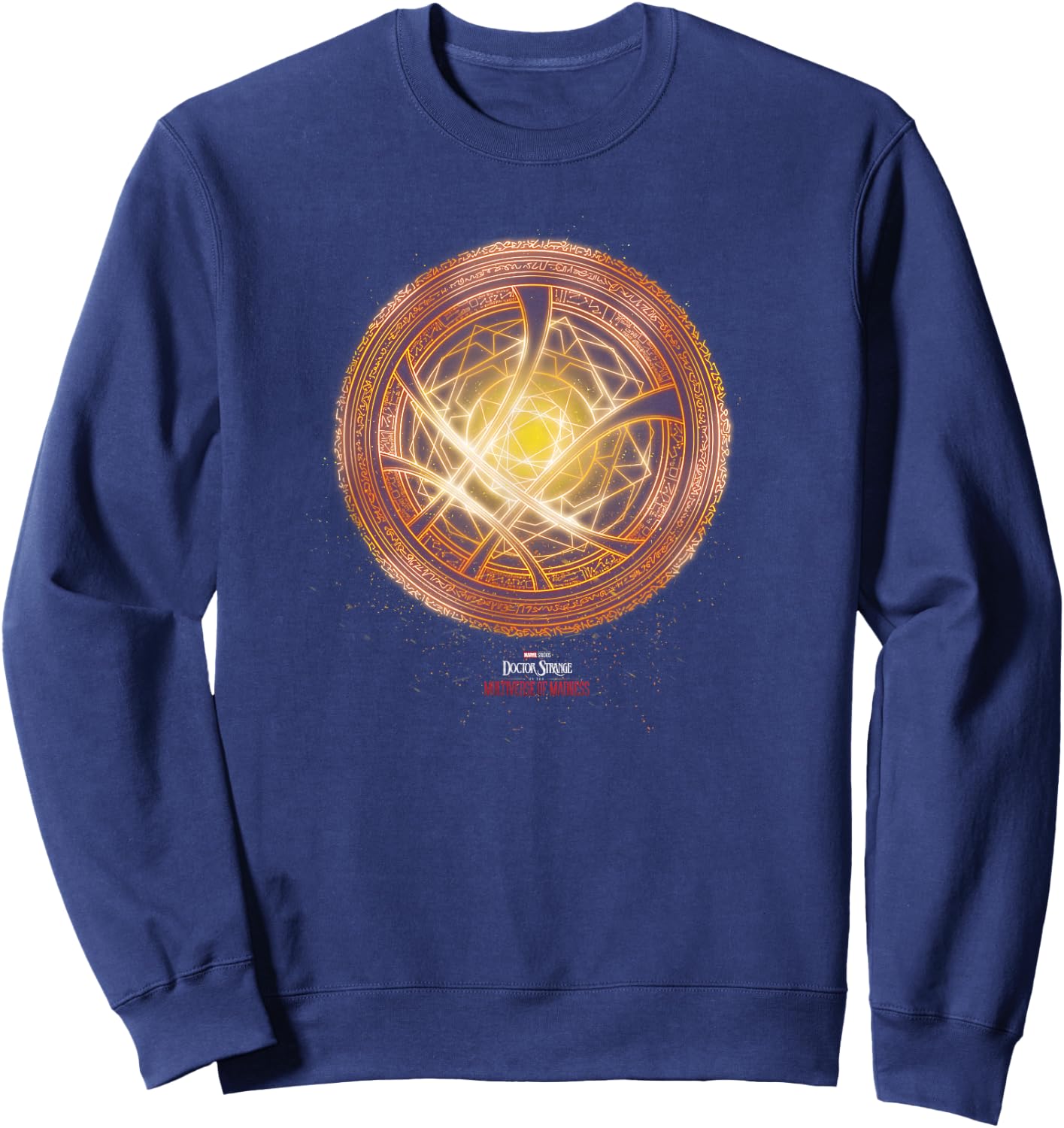Marvel Doctor Strange In The Multiverse Of Madness Rune Logo Sweatshirt - Sweatshirt | Navy
