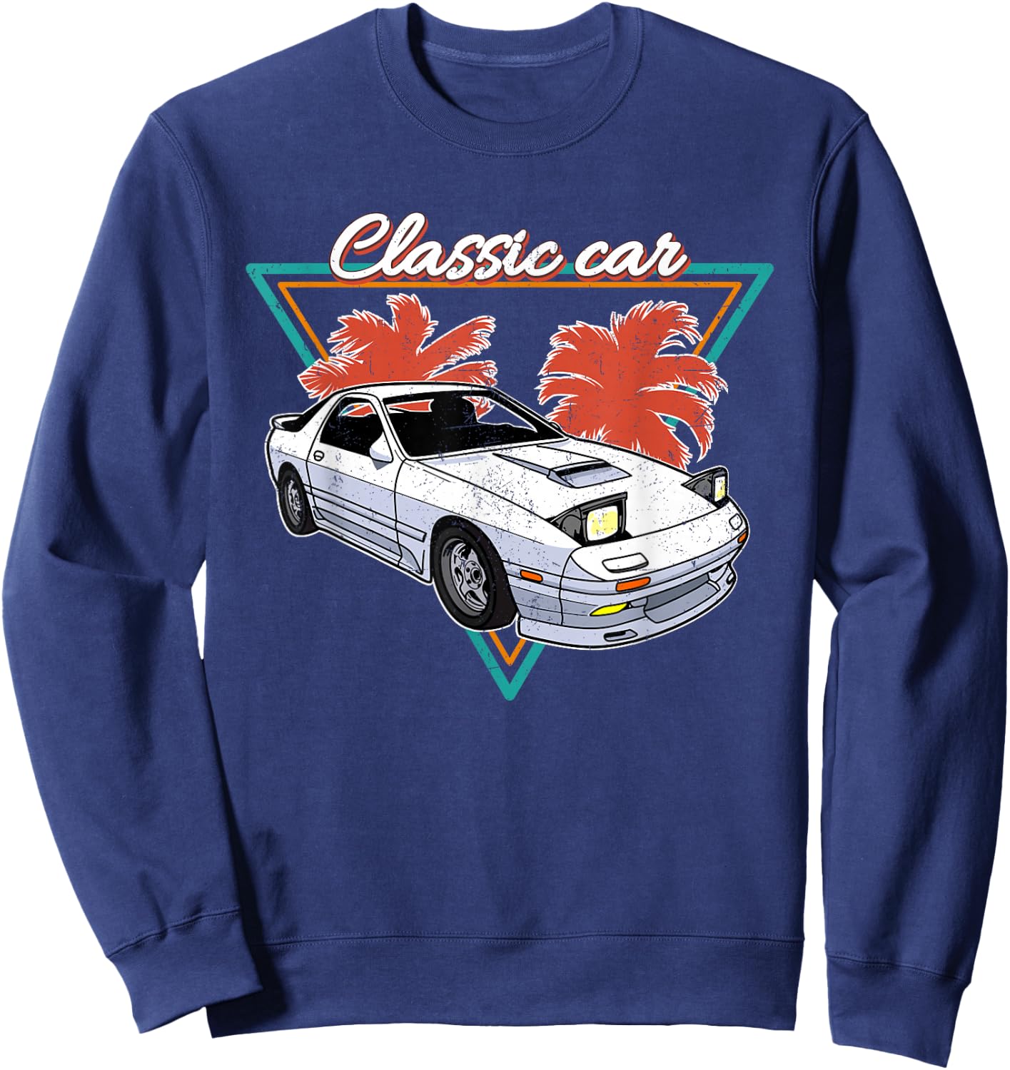 JDM Japan Motorsport tuning car 90s Sweatshirt - Sweatshirt | Navy