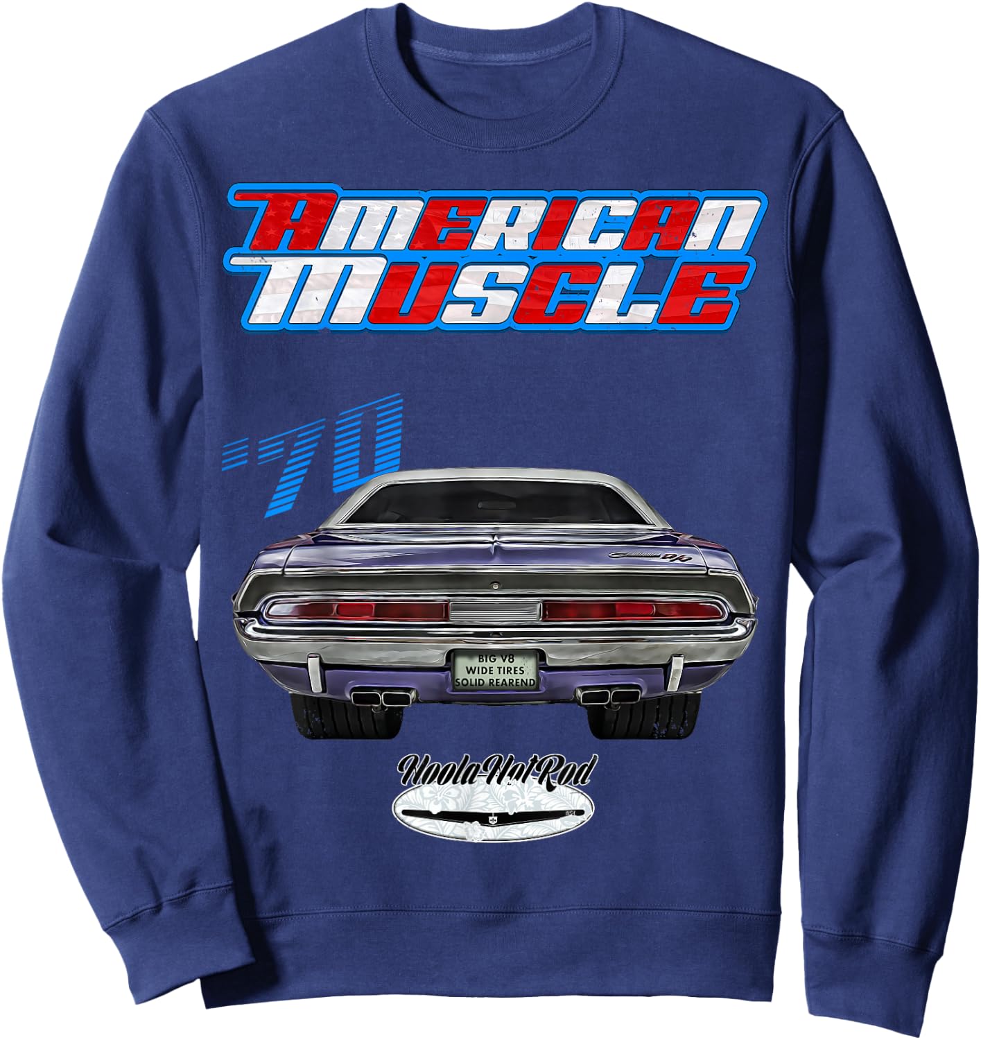 1970 Challenger,Hot Rod,Muscle Car,Magnum,R/T SE,440,Rally Sweatshirt - Sweatshirt | Navy