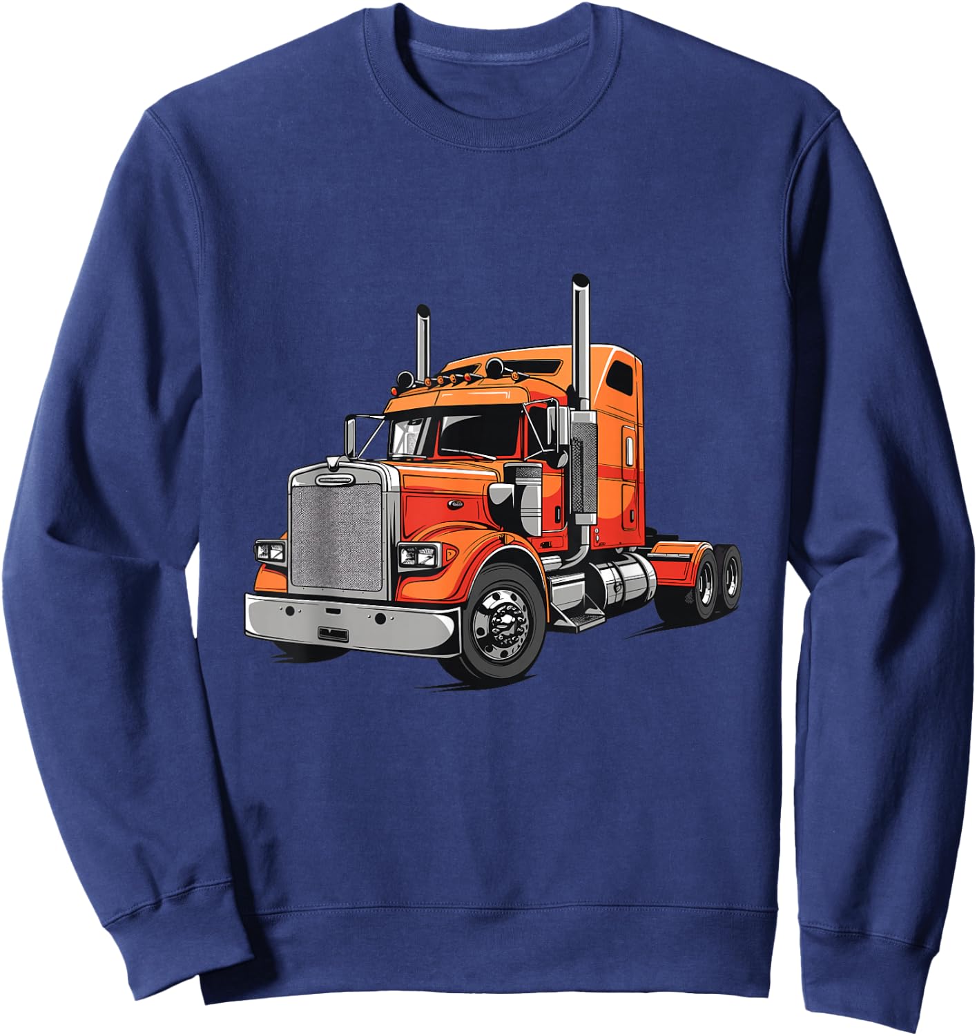 Truck driver Sweatshirt - Sweatshirt | Navy