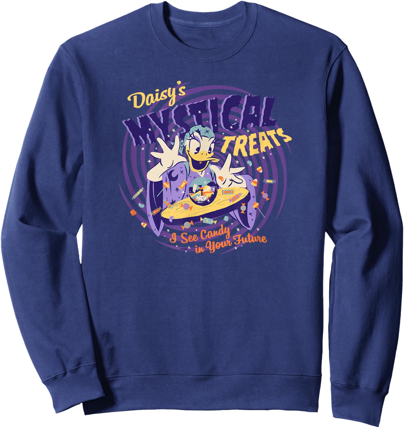 Disney Daisy's Mystical Treats I See Candy in Your Future Sweatshirt - Sweatshirt | Navy